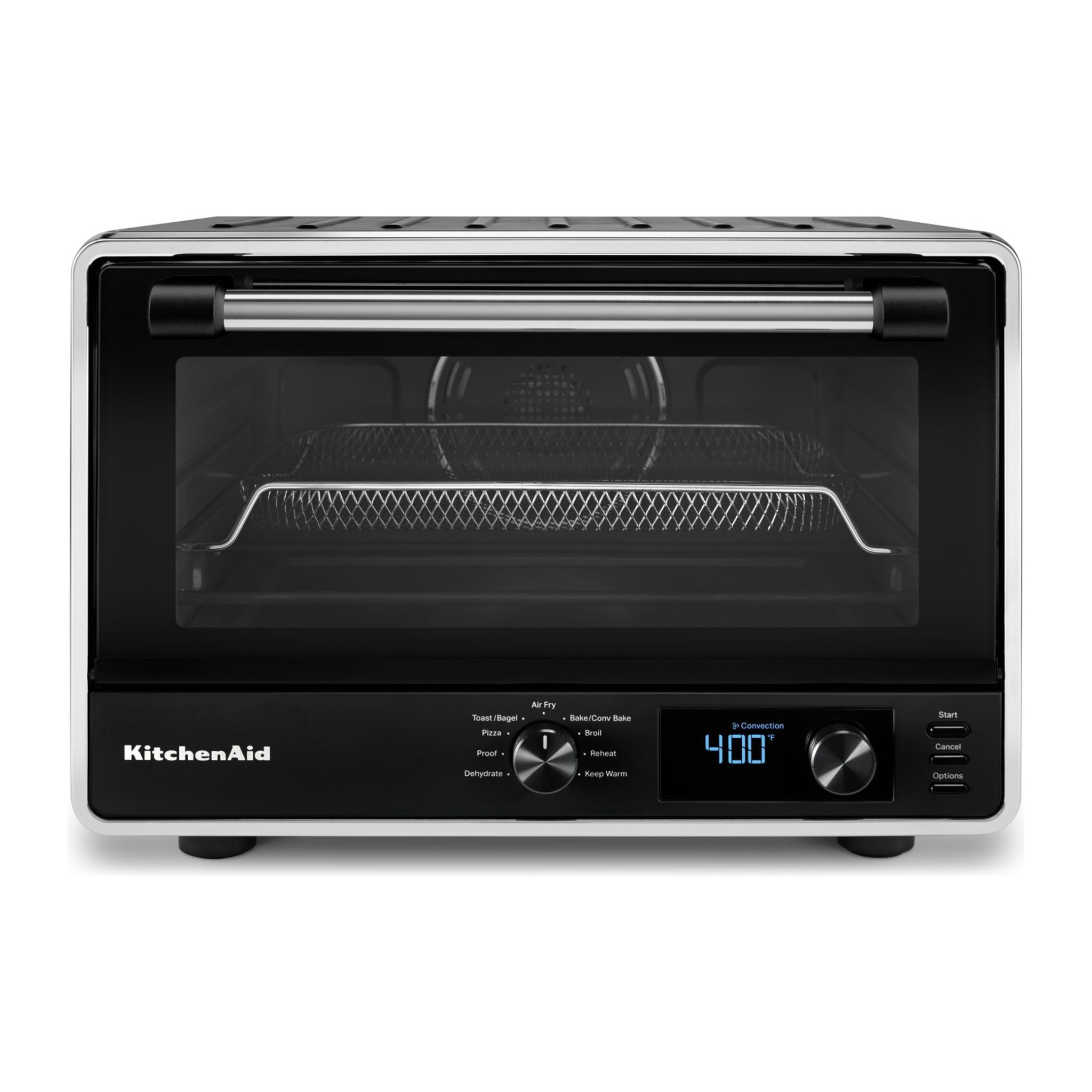 Four numérique de comptoir avec cuisson à air chaud noir mat – KitchenAid