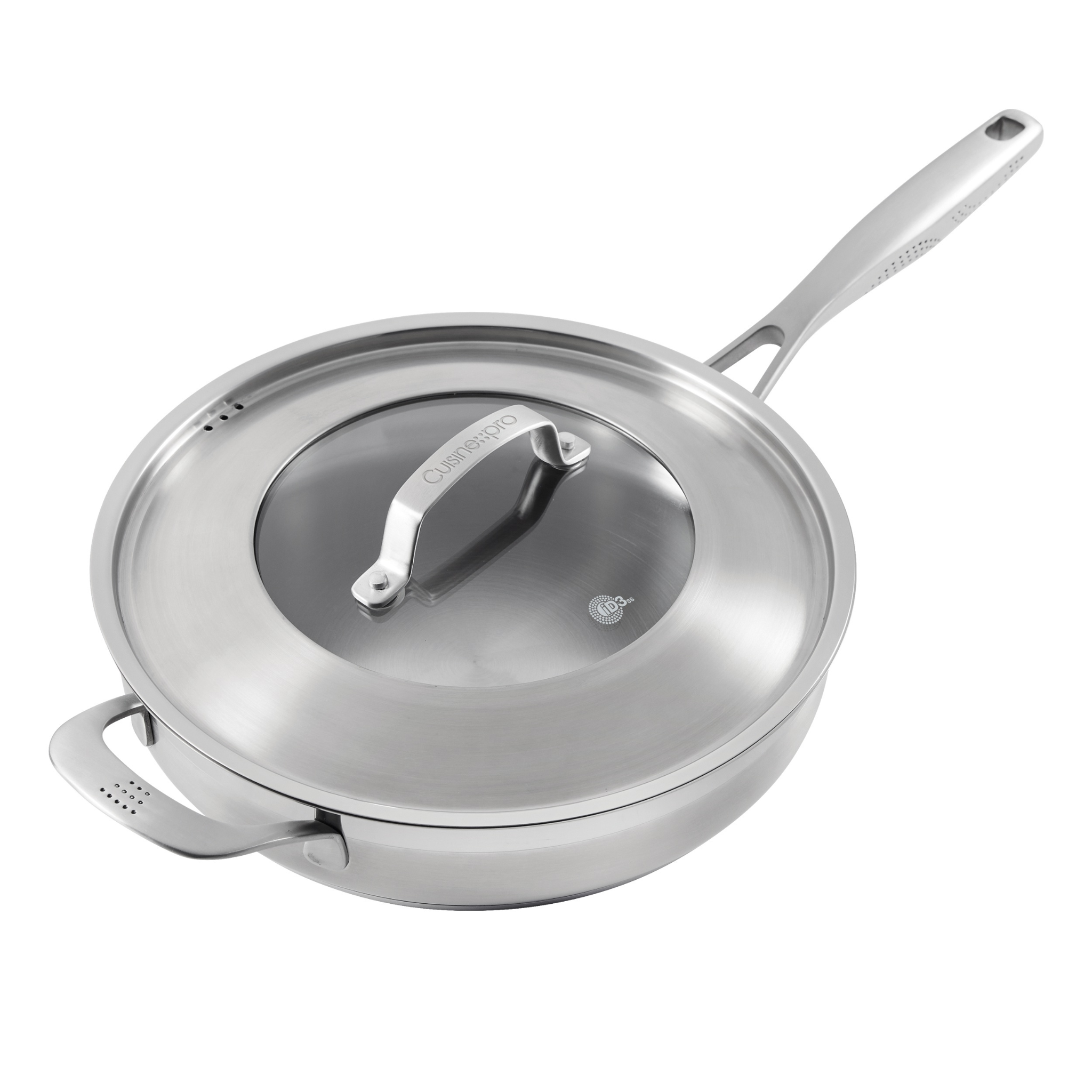 Poêle à sauter avec couvercle iD3® SS 3,3 L – Cuisine::pro®