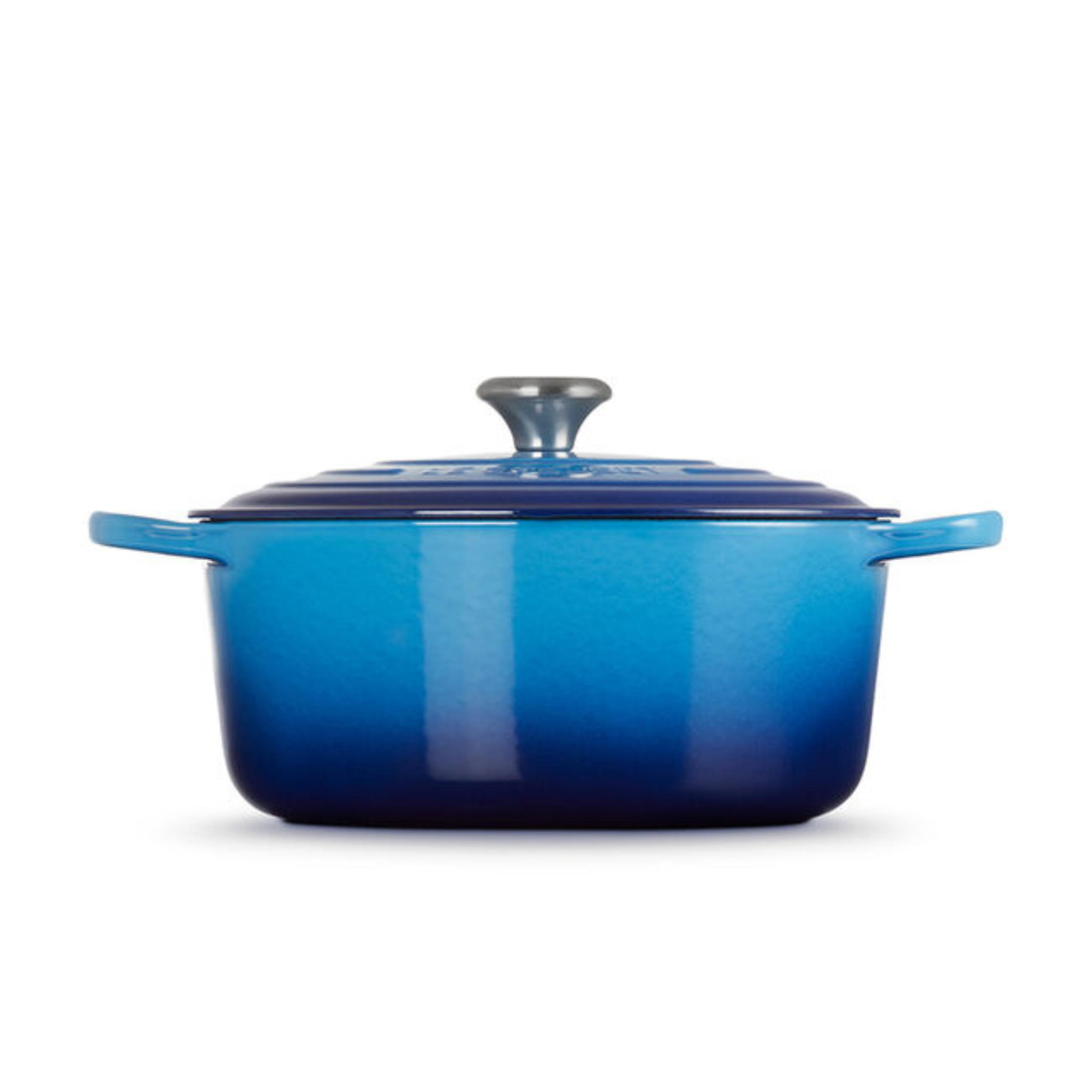 Le Creuset 6.7L Cornflower Enameled Cast Iron Round Casserole Dish