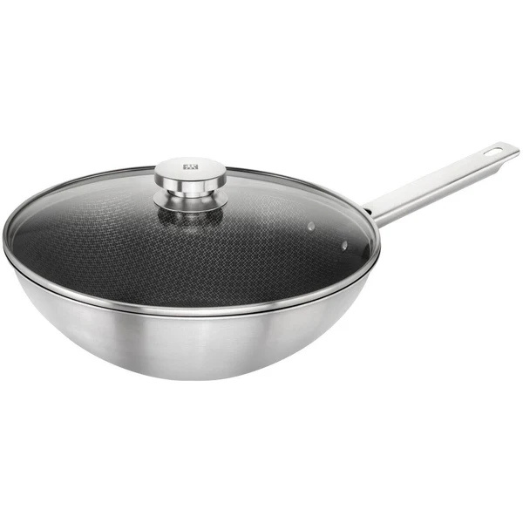 Wok en acier inoxydable avec couvercle Joy Plus 30 cm - Zwilling