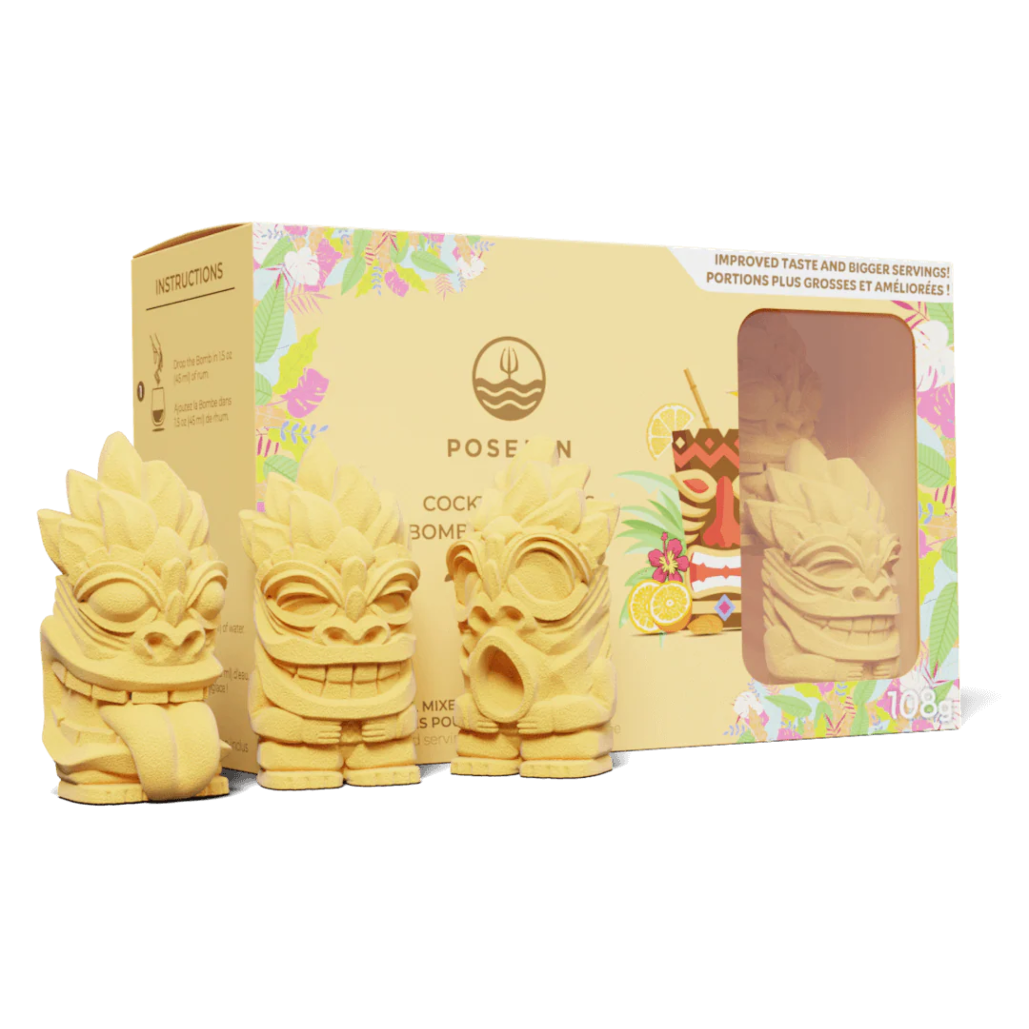 Set of 6 Tiki Mai Tai Cocktail Bombs – Poseidn