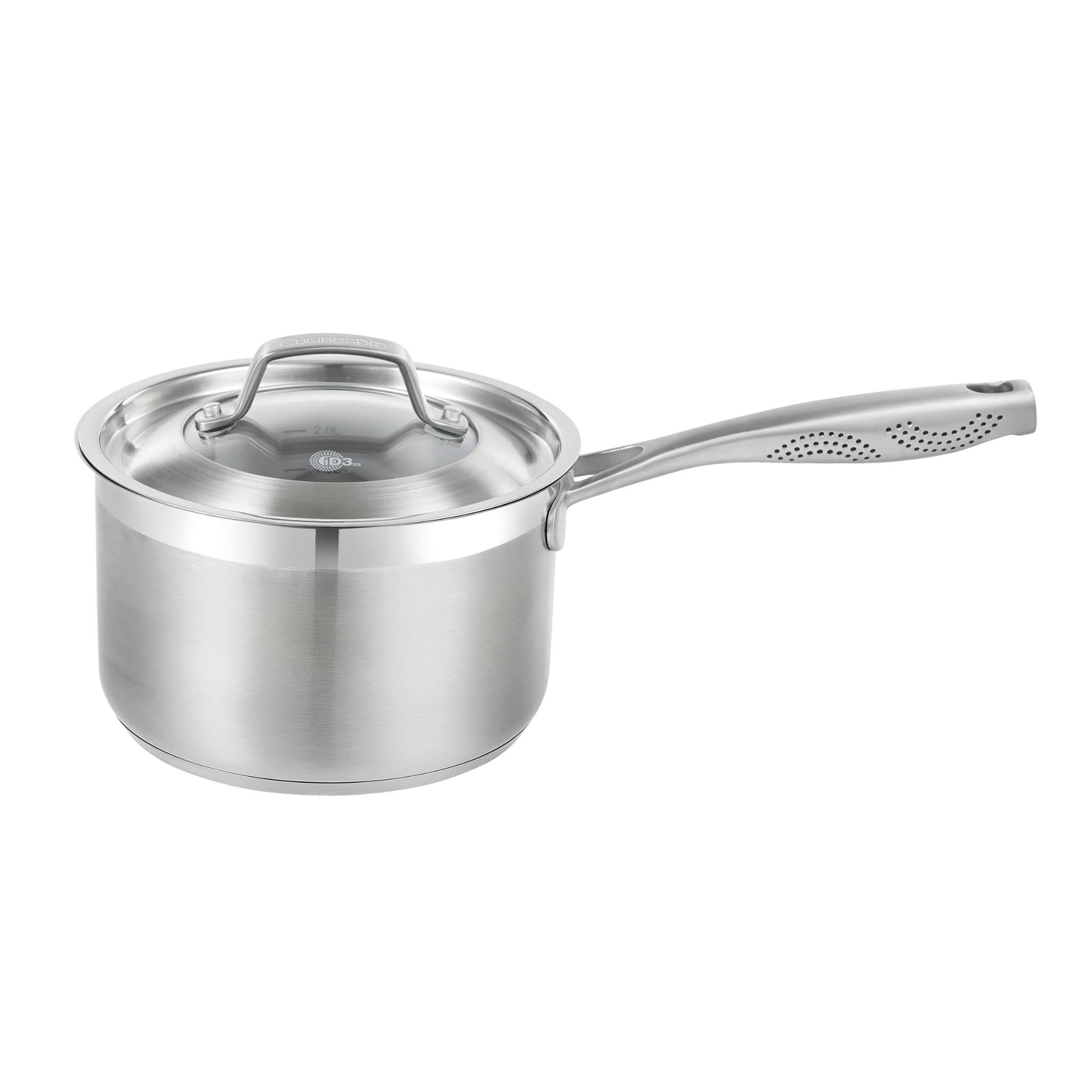 Casserole avec couvercle iD3® SS 2,6 L – Cuisine::pro®