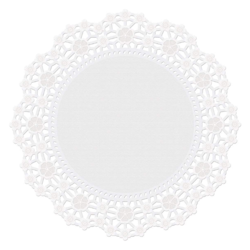 Ensemble de 10 napperons à pâtisserie Blancs 10 po - Wilton