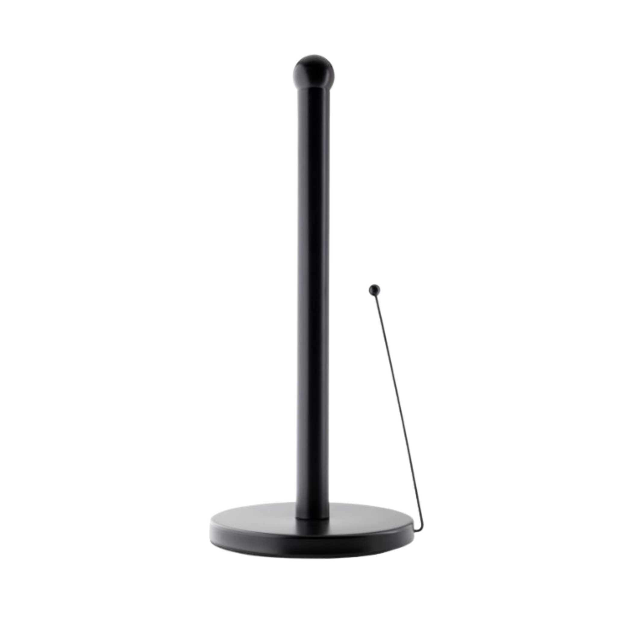 Porte essuie-tout noir mat