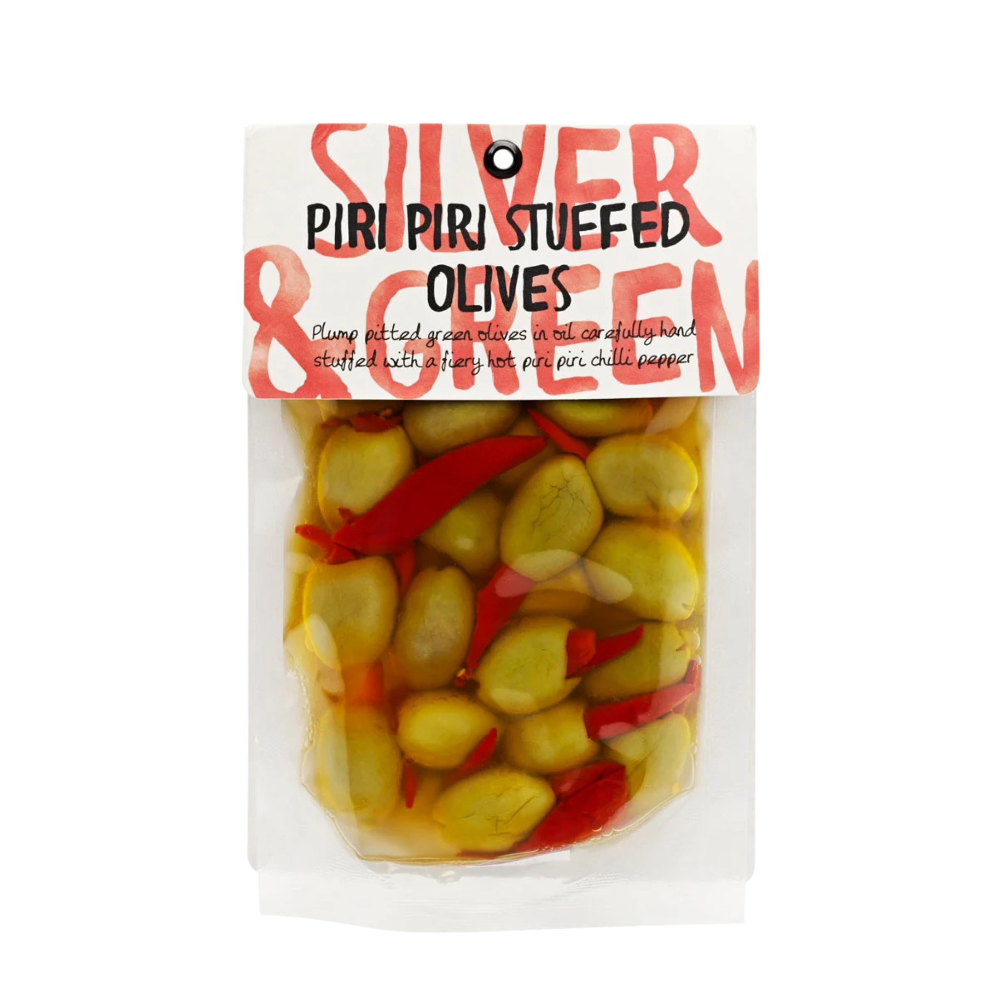 olives vertes farcies piri piri Silver & 