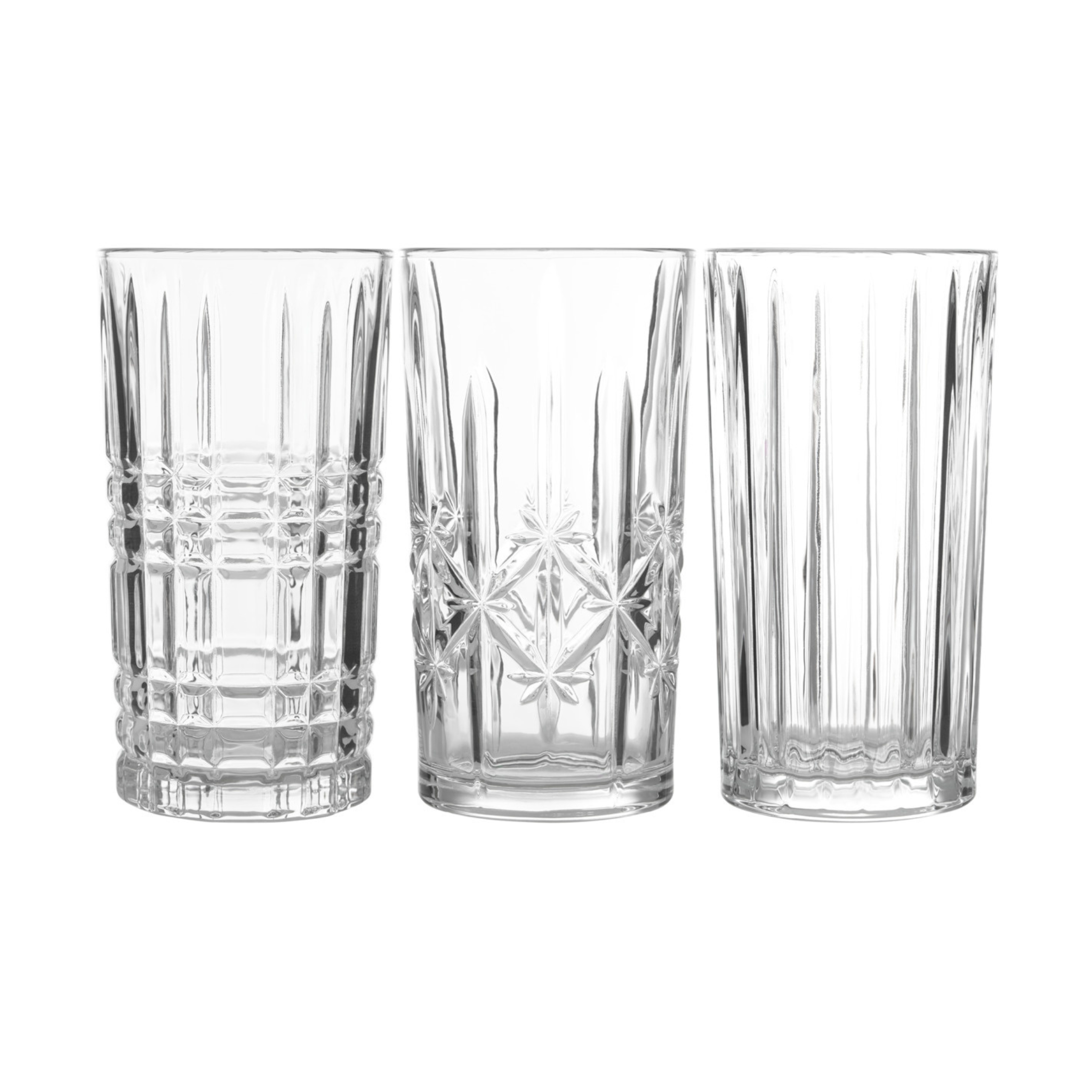 Ensemble de 6 verres longs assortis 360 ml - Maxwell & Williams