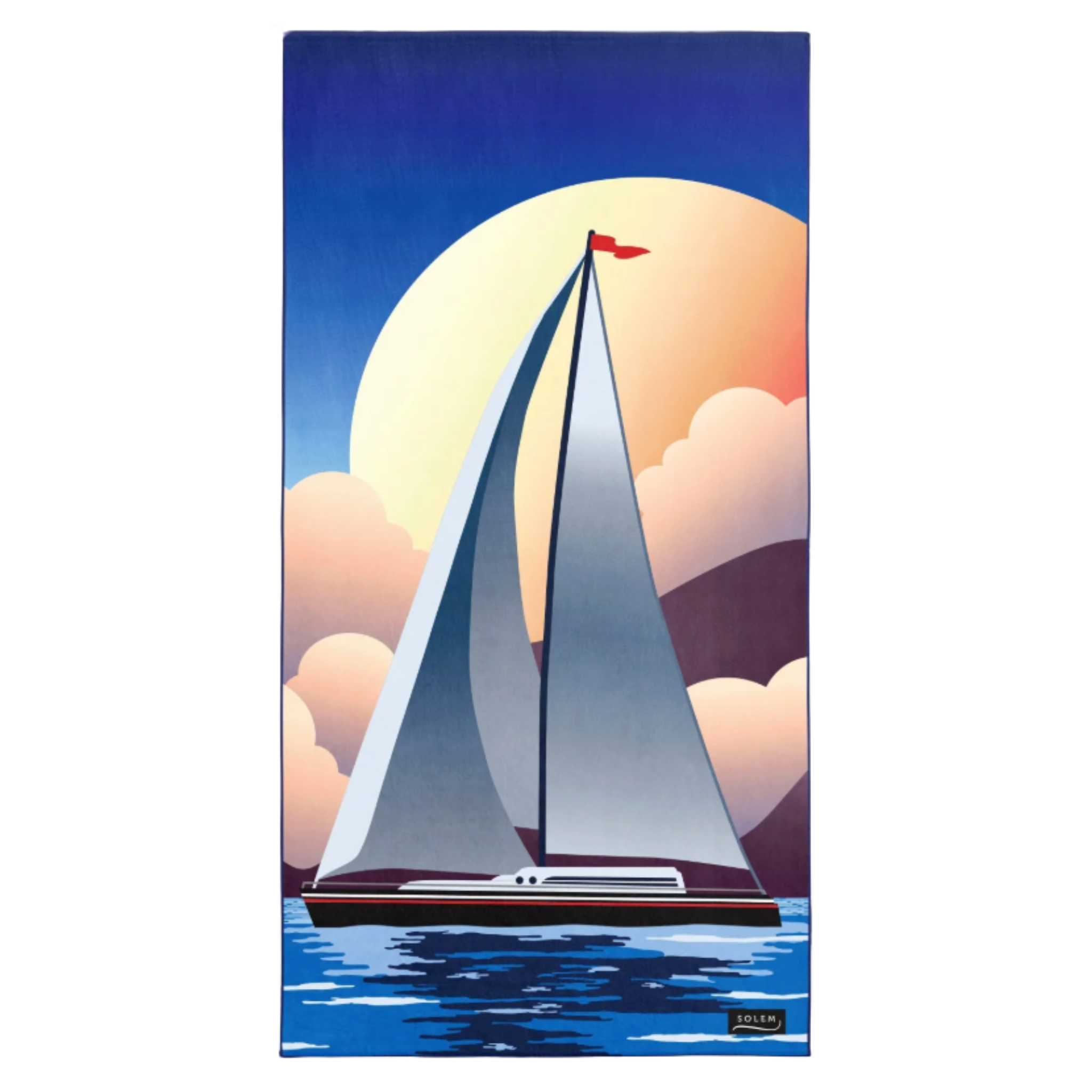 Serviette de plage XL Transatlantique - Solem
