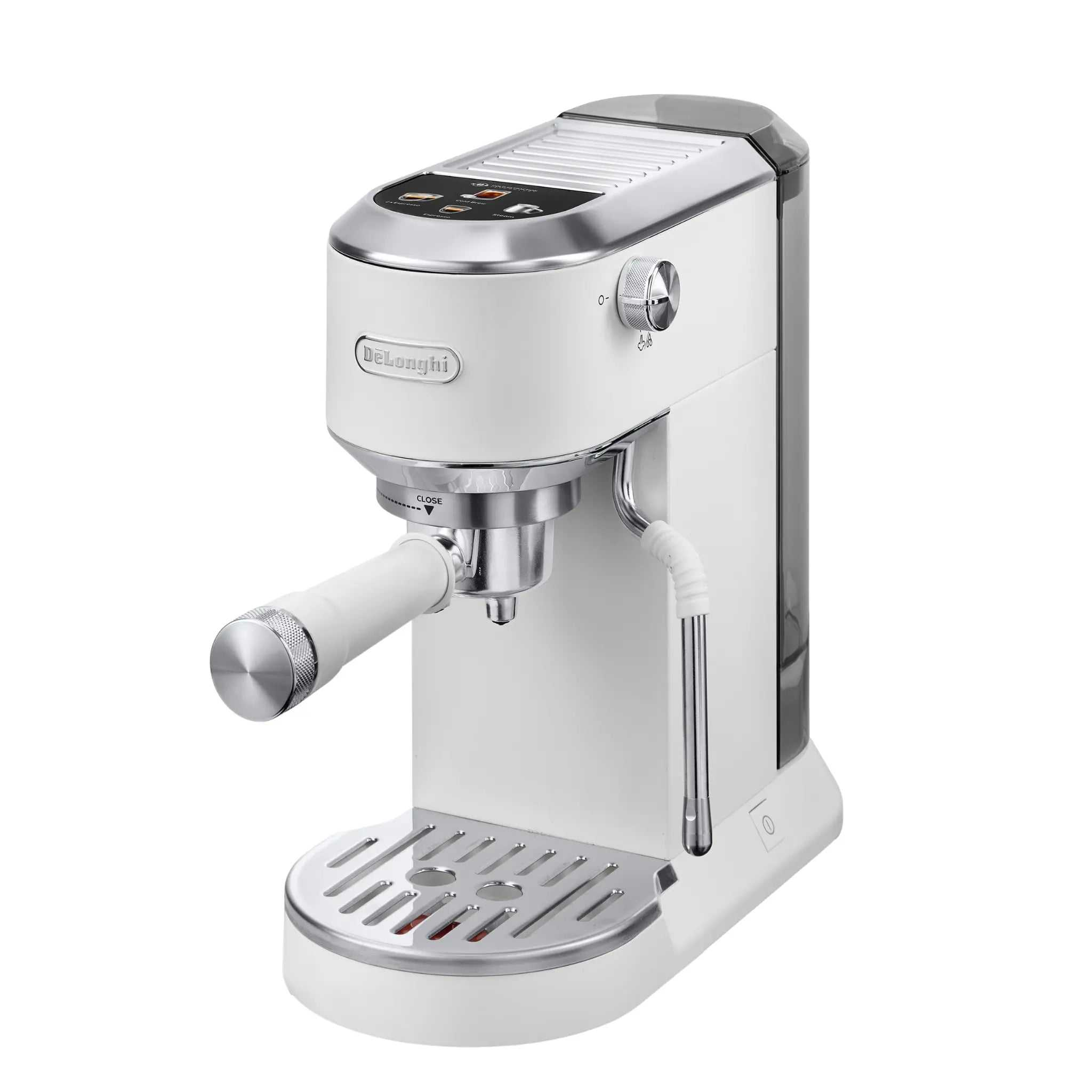 Machine à café espresso Dedica Duo avec Cold Brew blanche - De'Longhi De'Longhi