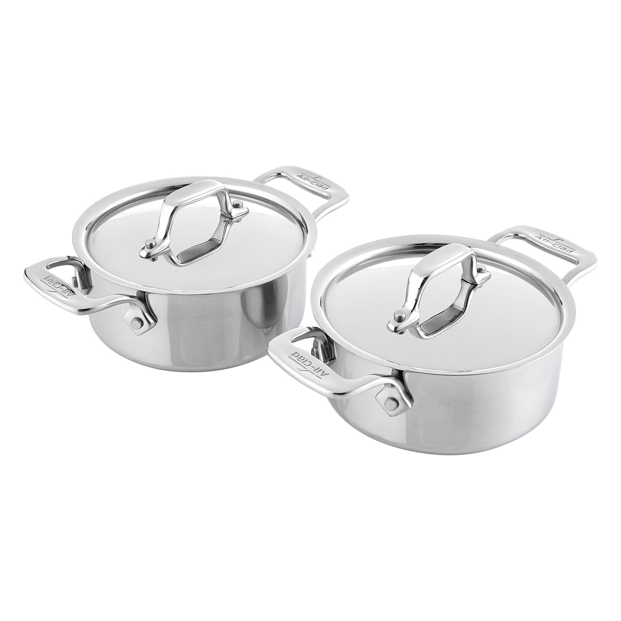 Ensemble de 2 mini-cocottes en acier inoxydable 235 ml – All-Clad