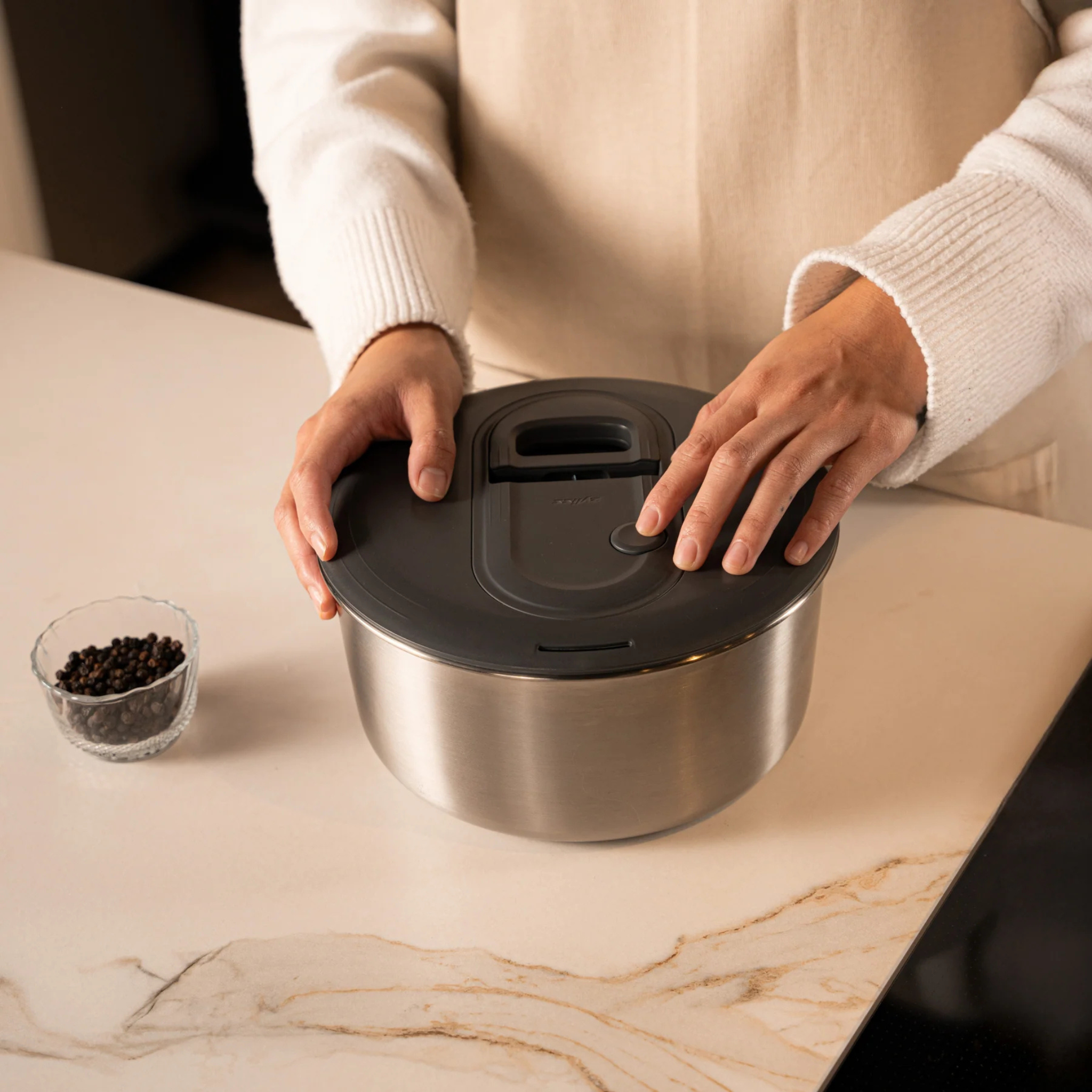 Essoreuse à salade Inox