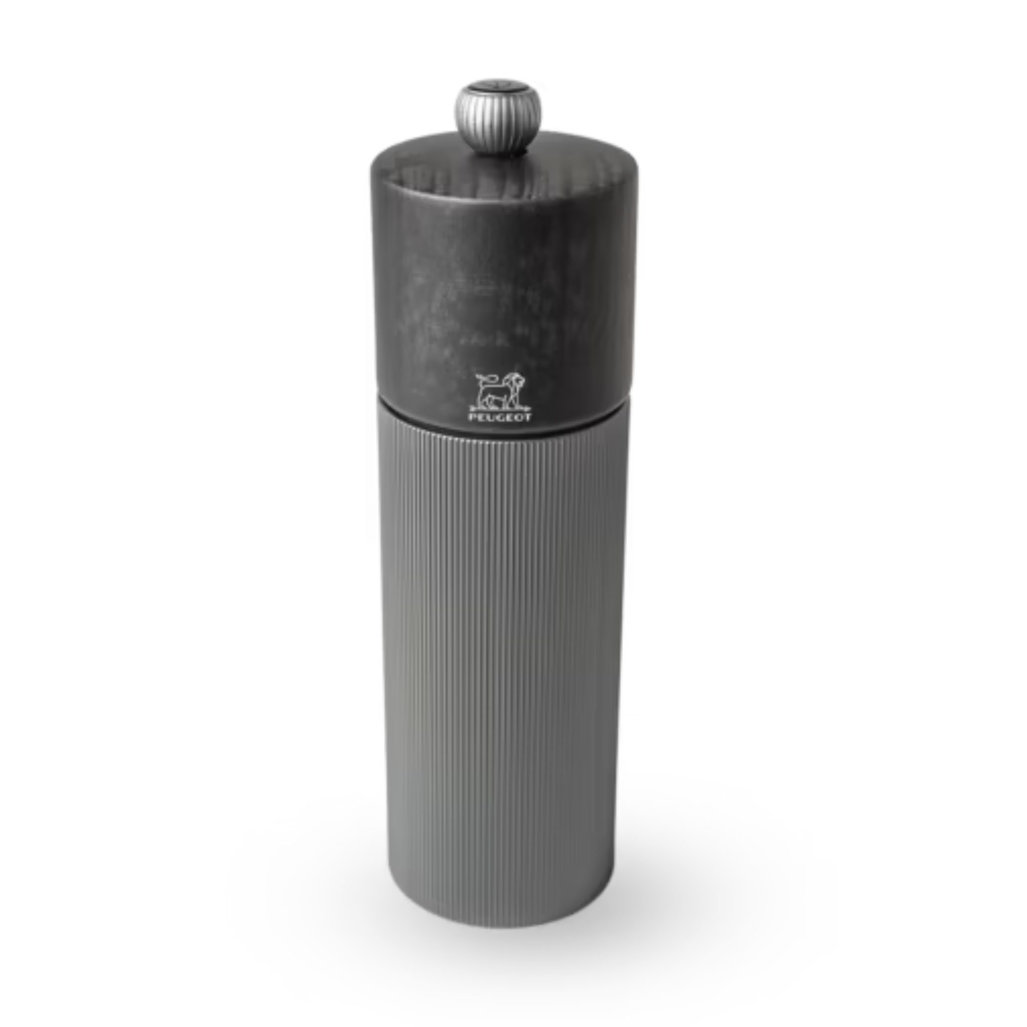 Moulin à poivre manuel Line 18 cm Aluminium Carbone - Peugeot