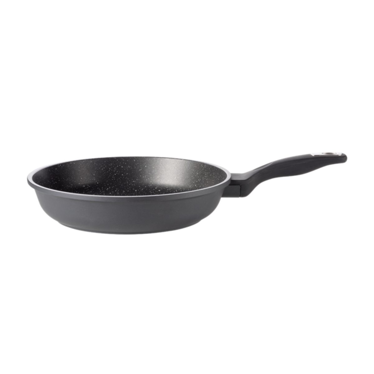 MDHAND Lot de 12 poêles à induction - Revêtement en granit antiadhésif - Noir - Maison MDHAND Lot de 12 poêles à induction - Revêtement en granit antiadhésif - Noir - Maison