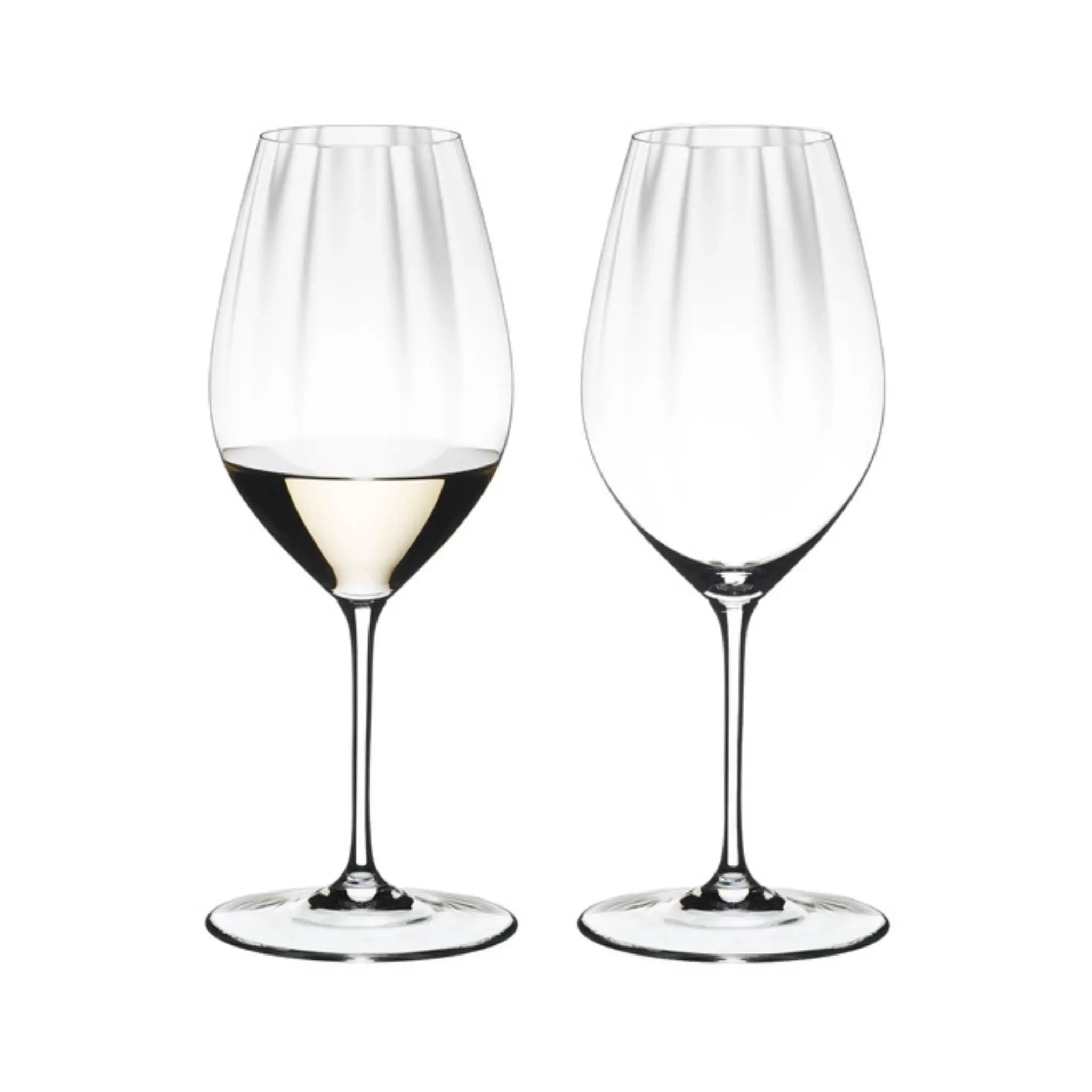 Ensemble de 2 verres Performance Riesling RIEDEL en cristal clair pour vins blancs fruités