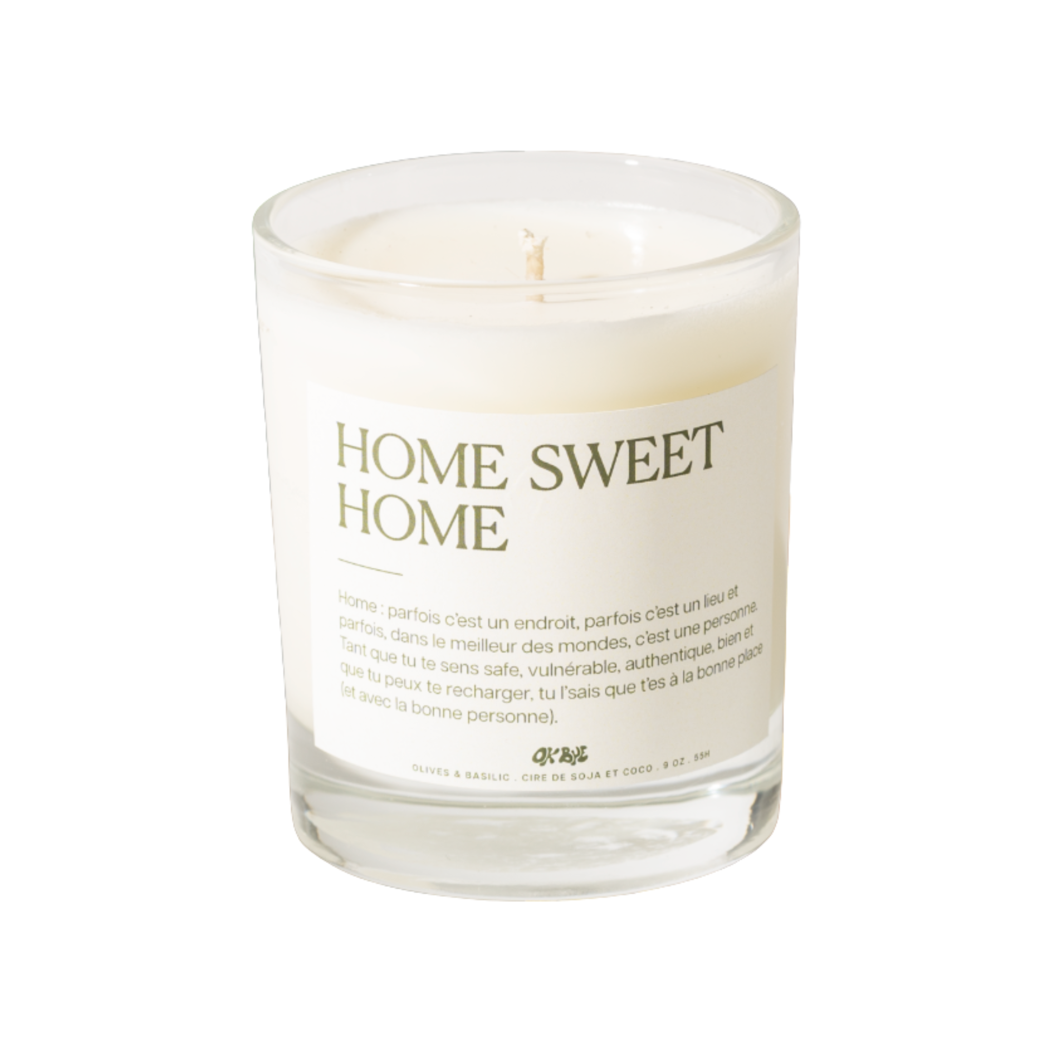 Chandelle Olive & Basilic 5 oz - Ok Bye