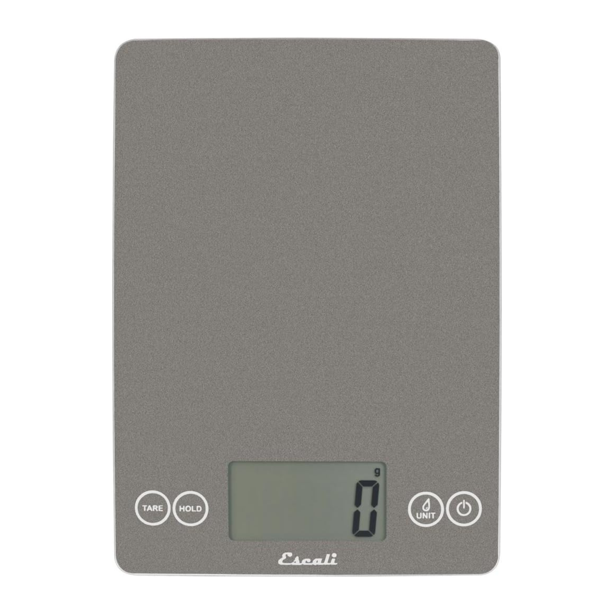 Balance de cuisine numérique en verre Arti gris 15 lb – Escali 