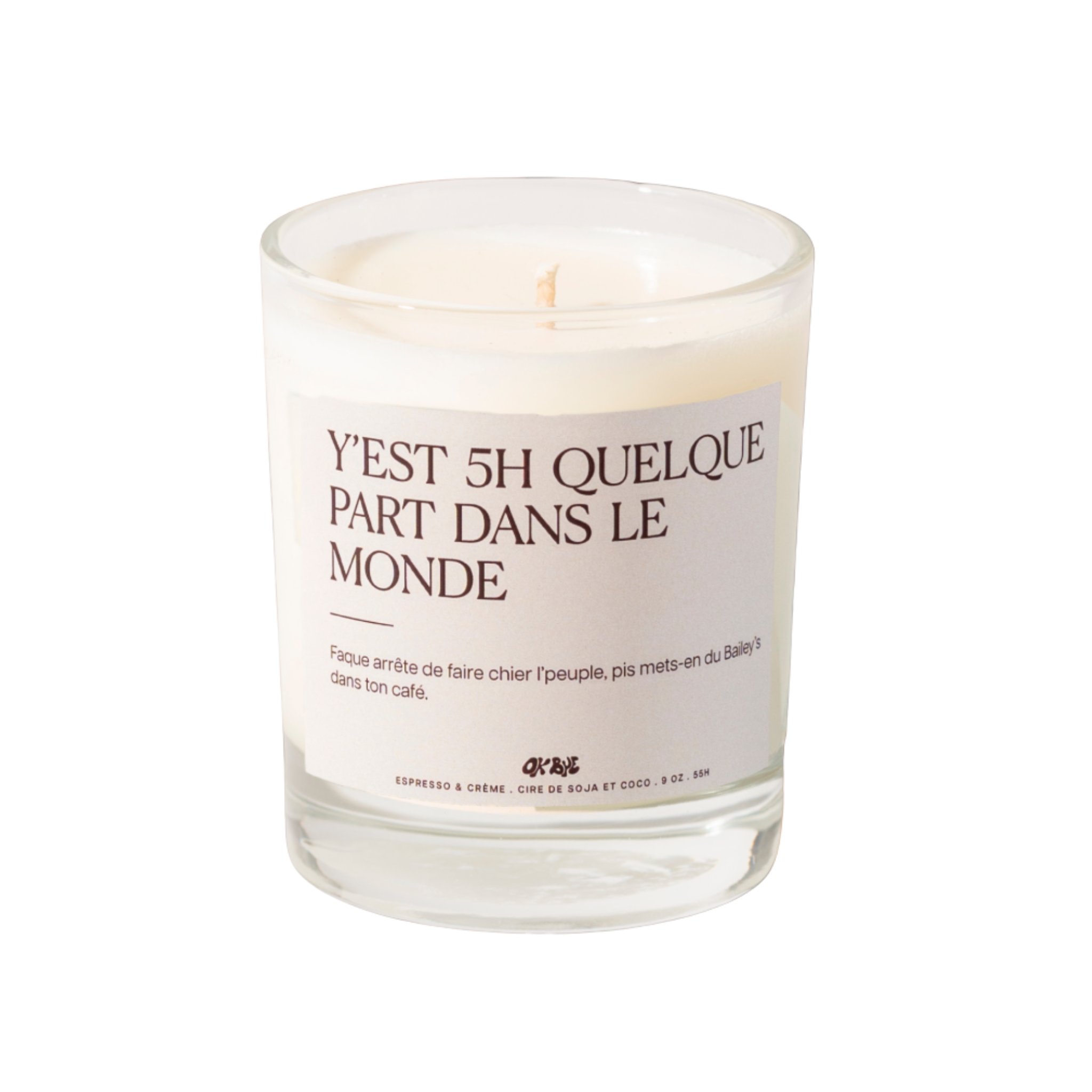 Chandelle Espresso & Crème 5 oz - Ok Bye