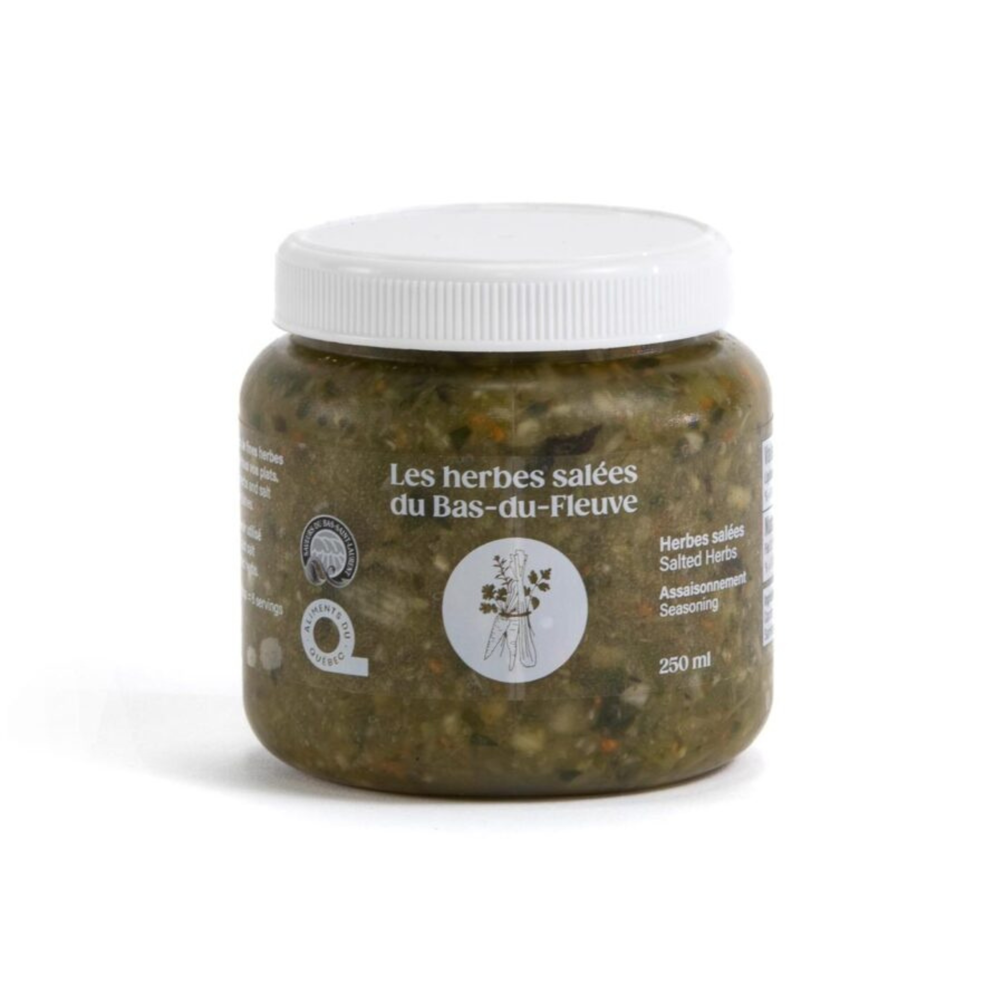 Salted Herbs 250 ml - Salted Herbs from the Lower St. Lawrence