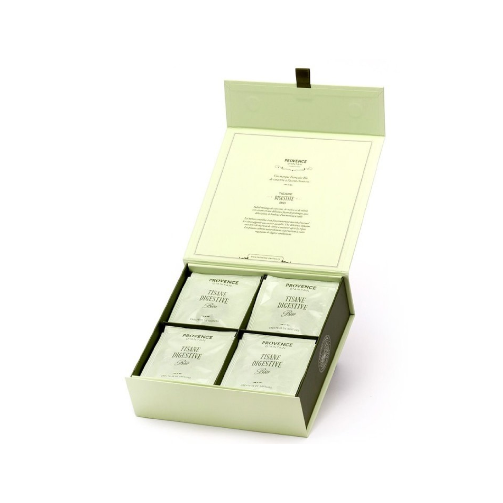 Coffret tisane bio Digestive 20 sachets - Provence d'Antan