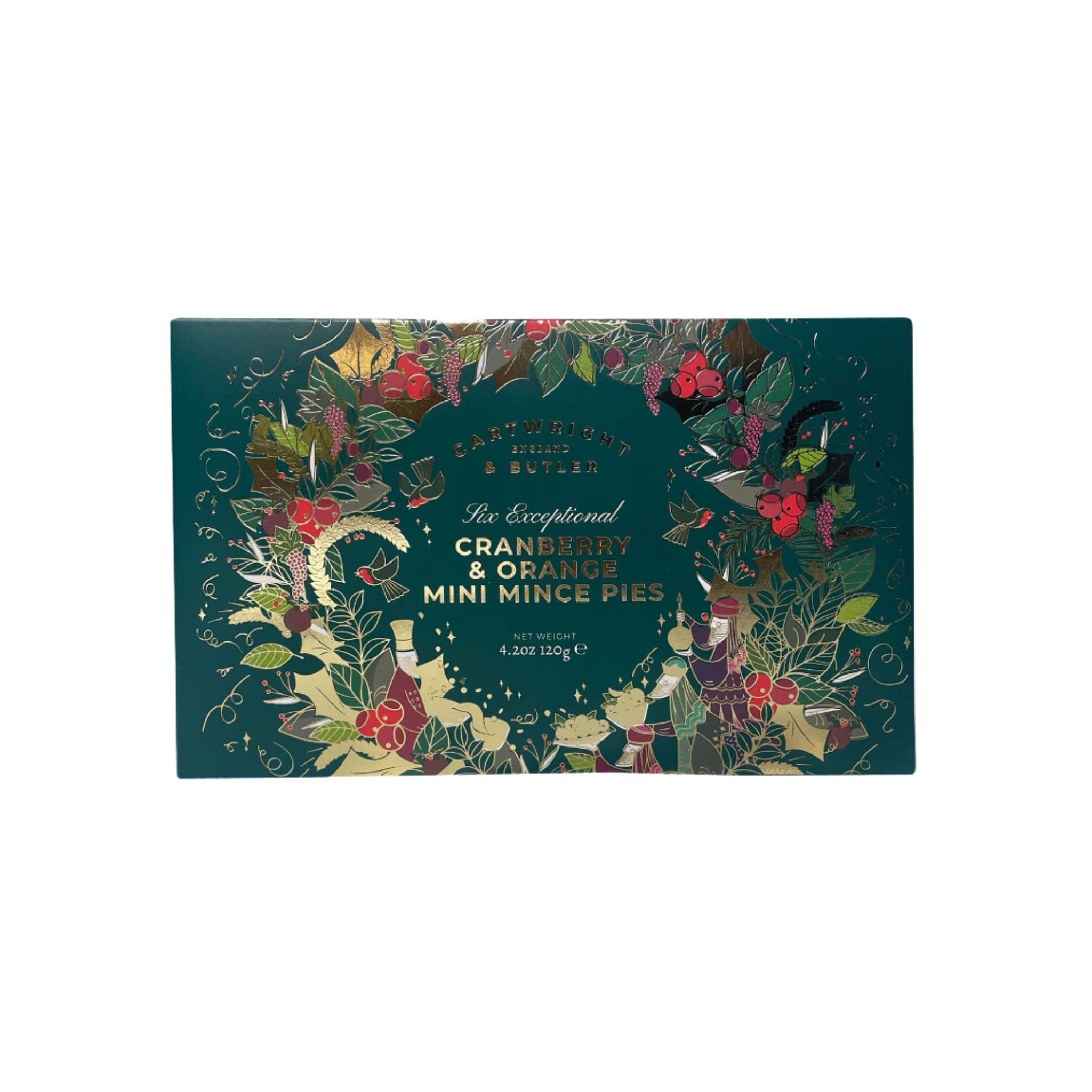 Tartelettes aux canneberges et à l’orange 120g - Cartwright & Butler