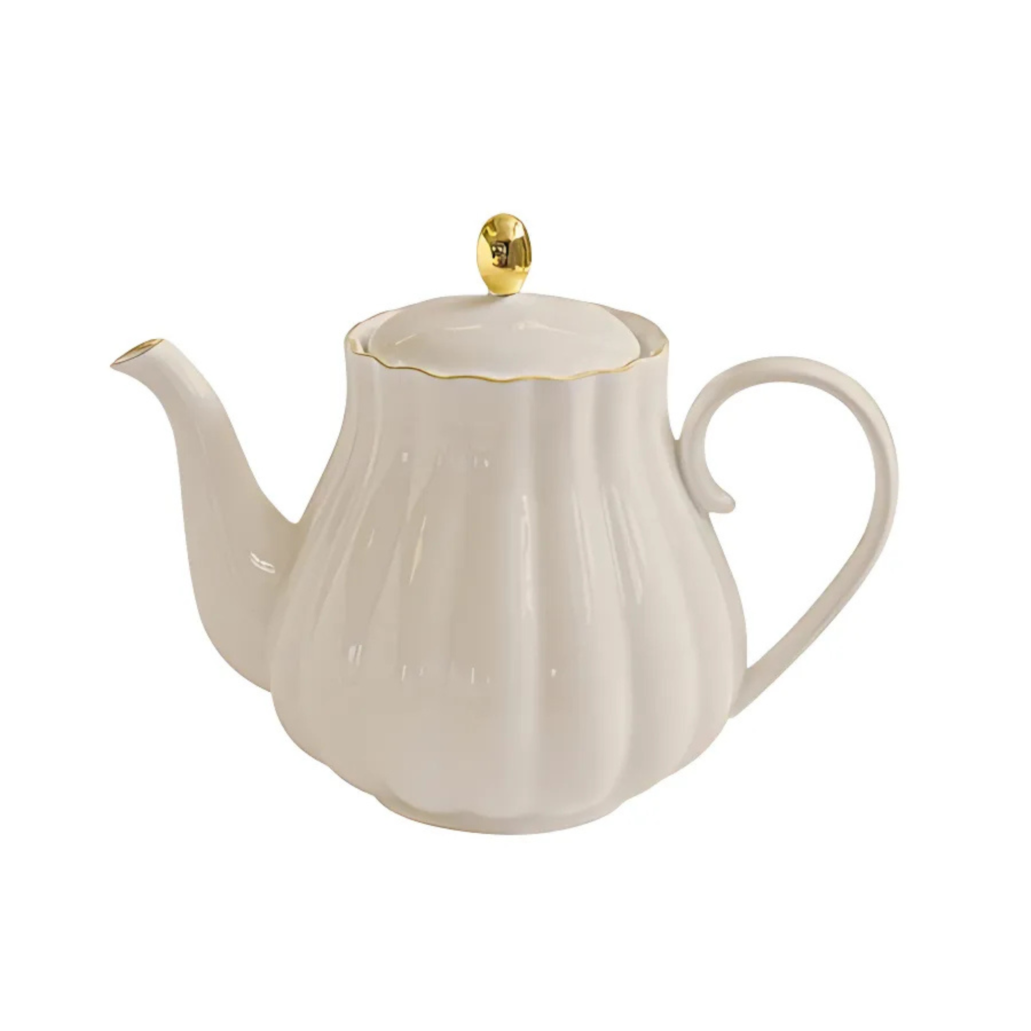 Théière en porcelaine Royale Grise 800ml