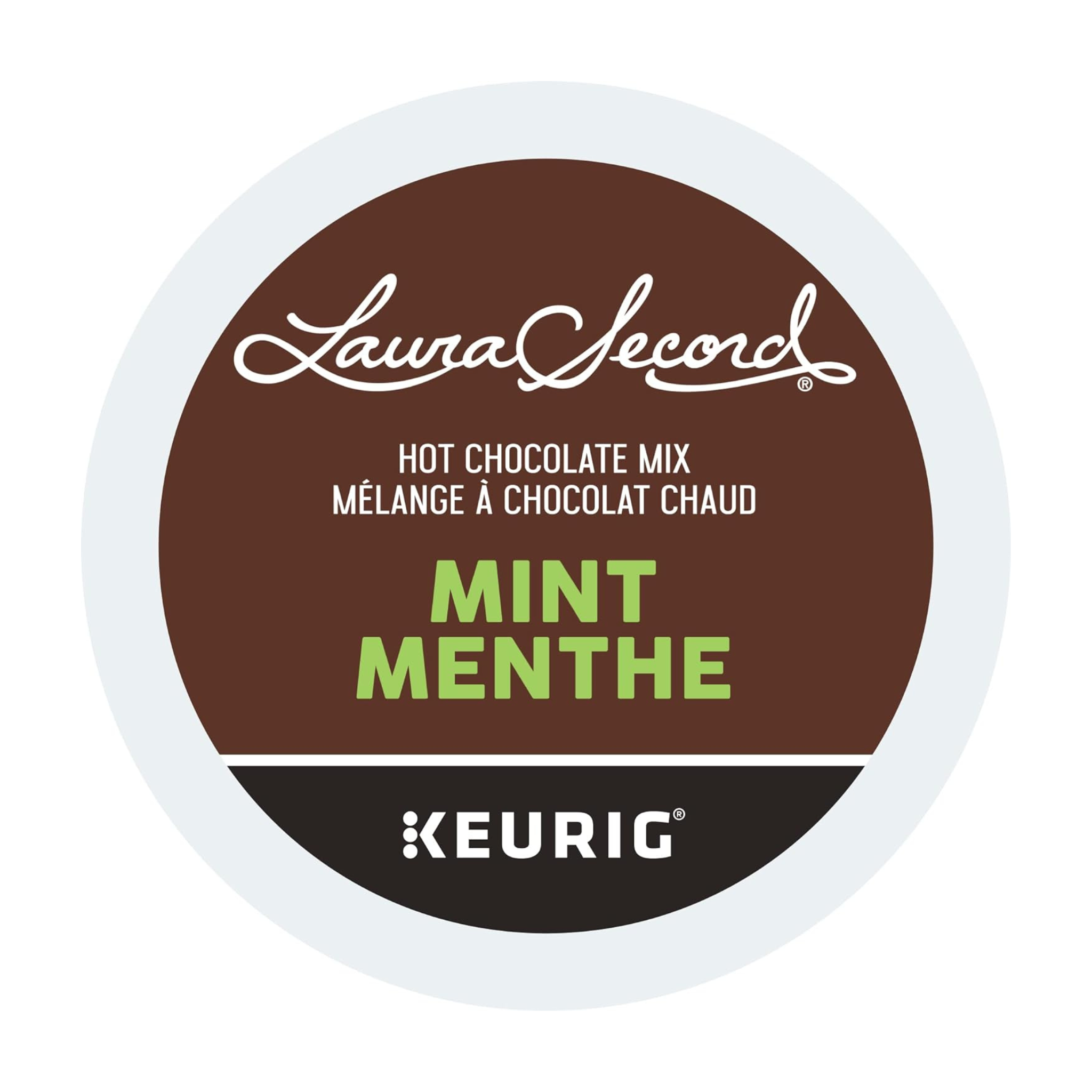 Ensemble de 24 capsules de chocolat chaud à la menthe pour Keurig - Laura Secord