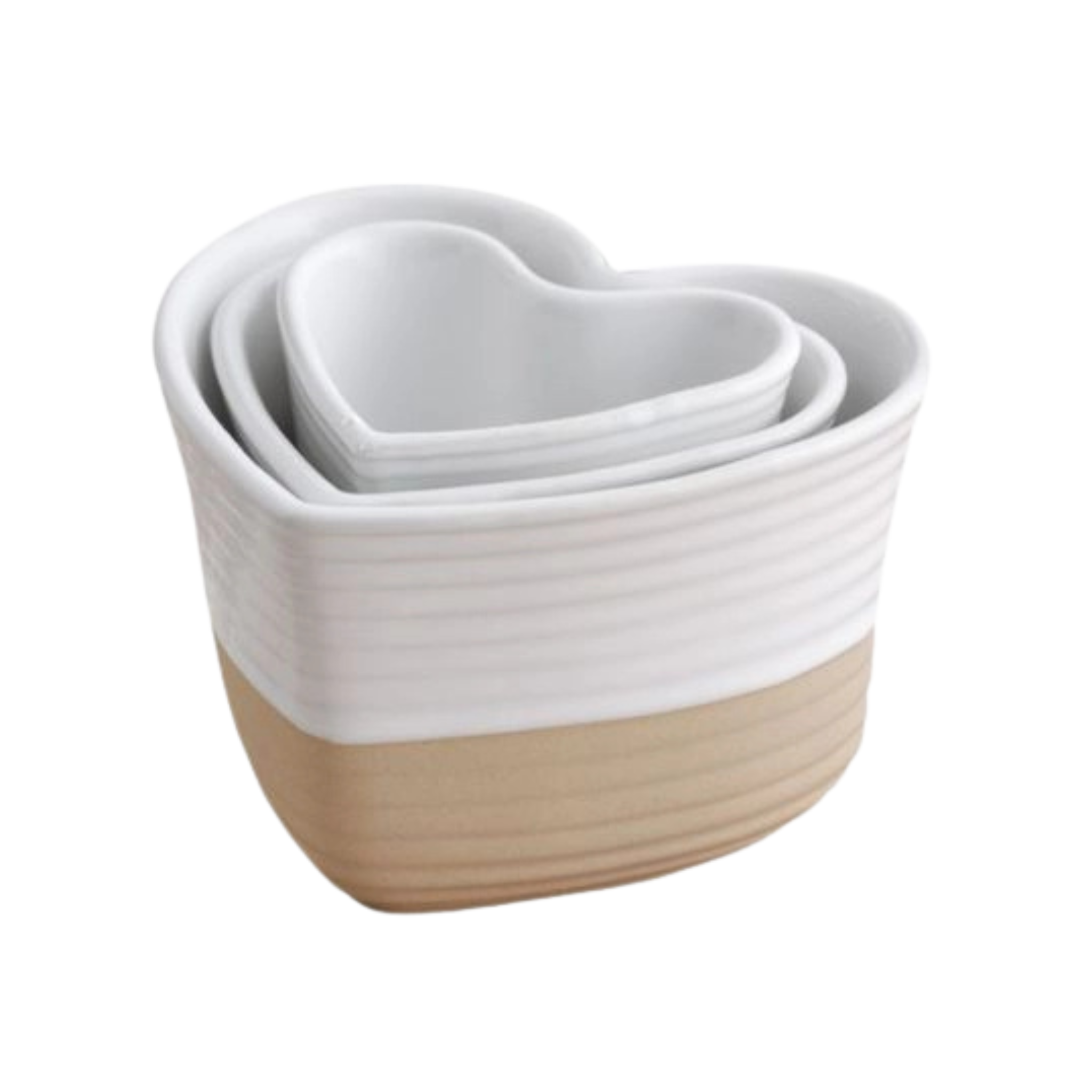 Mason Cash Rustic Charm 3-Piece Stoneware Measuring Cups Set