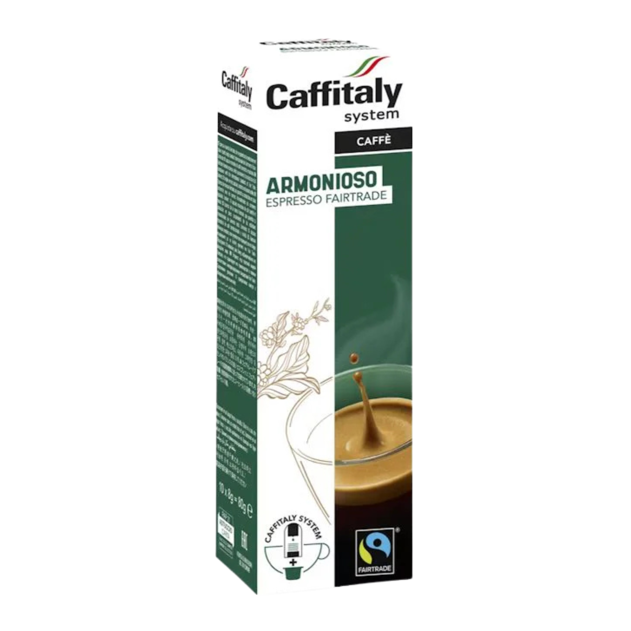 Boîte de 10 capsules de café Armonioso - Caffitaly