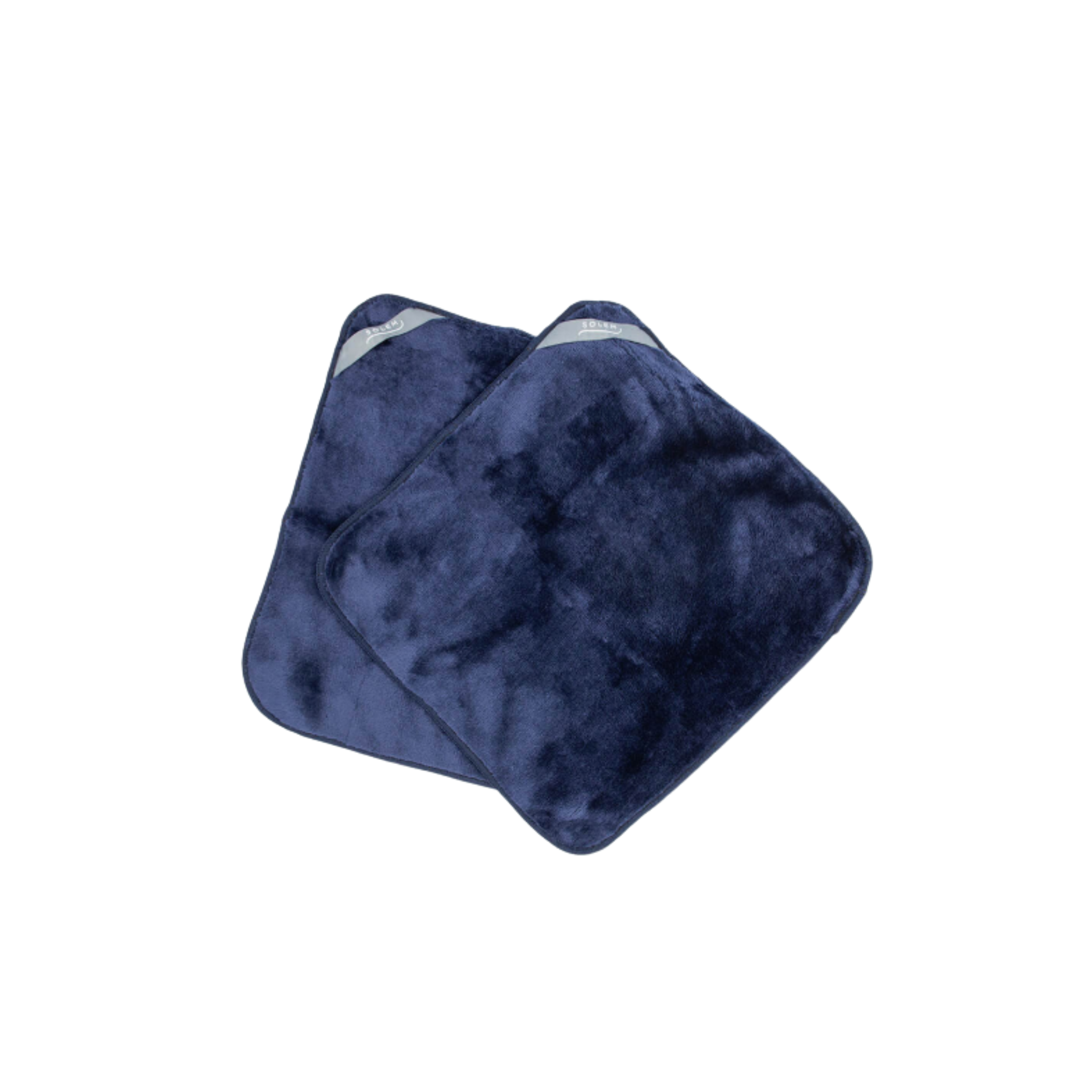 Ensemble de 2 linges d'époussetage en microfibre Les Essentiels Marine - Solem