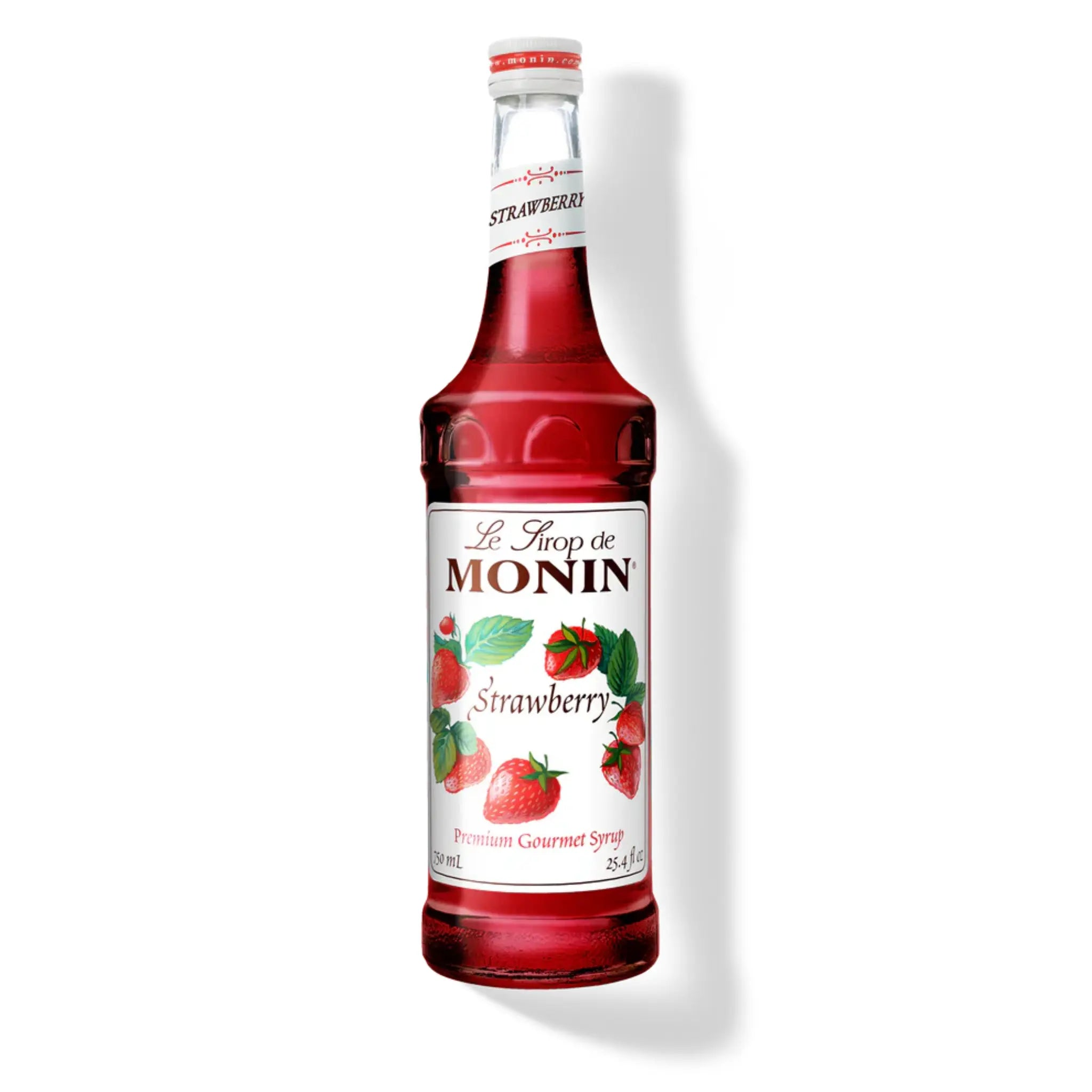 Sirop de fraise Monin 750 ml bouteille pour cocktails et desserts