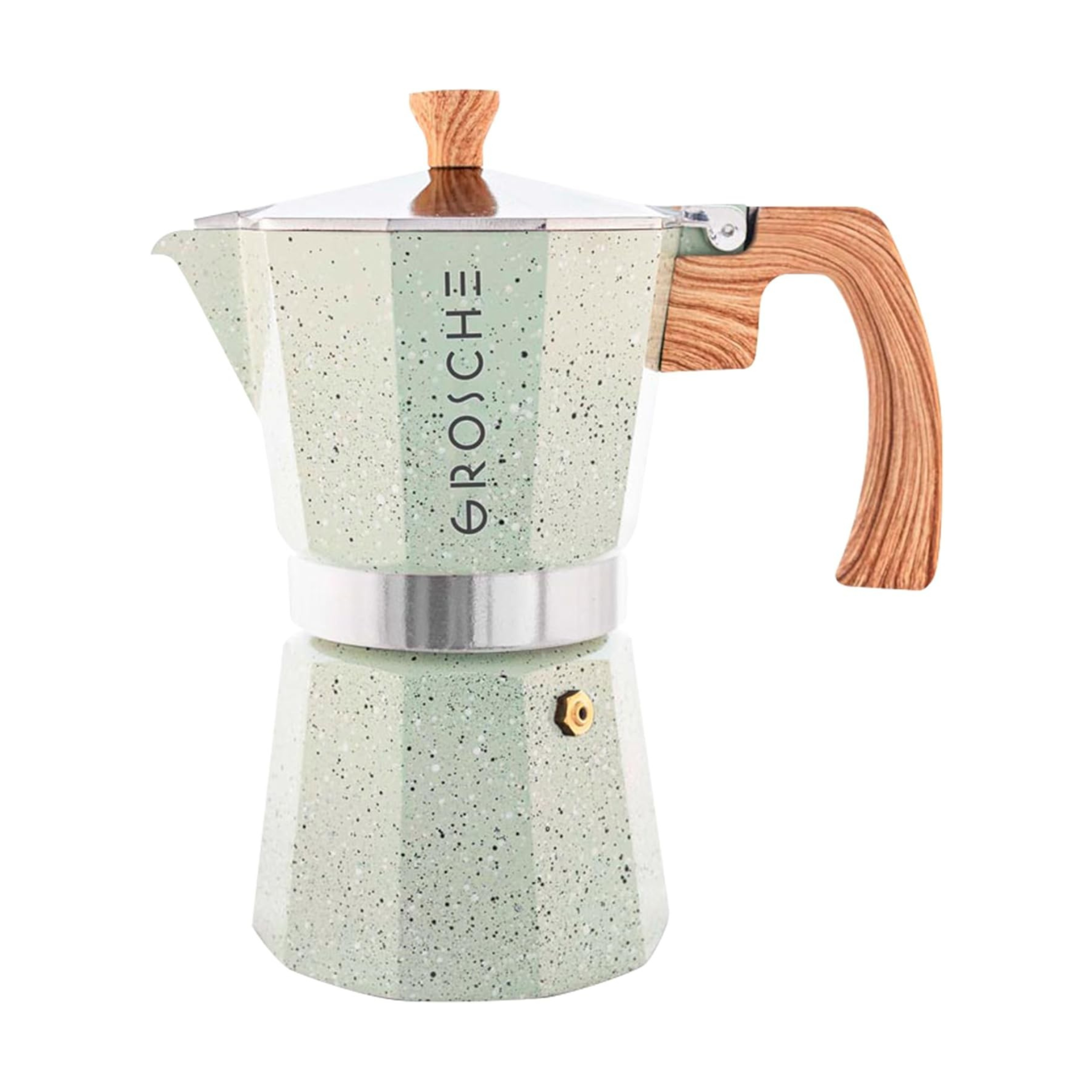 Cafetière à espresso Moka italienne Milano 6 tasses Menthe - Grosche