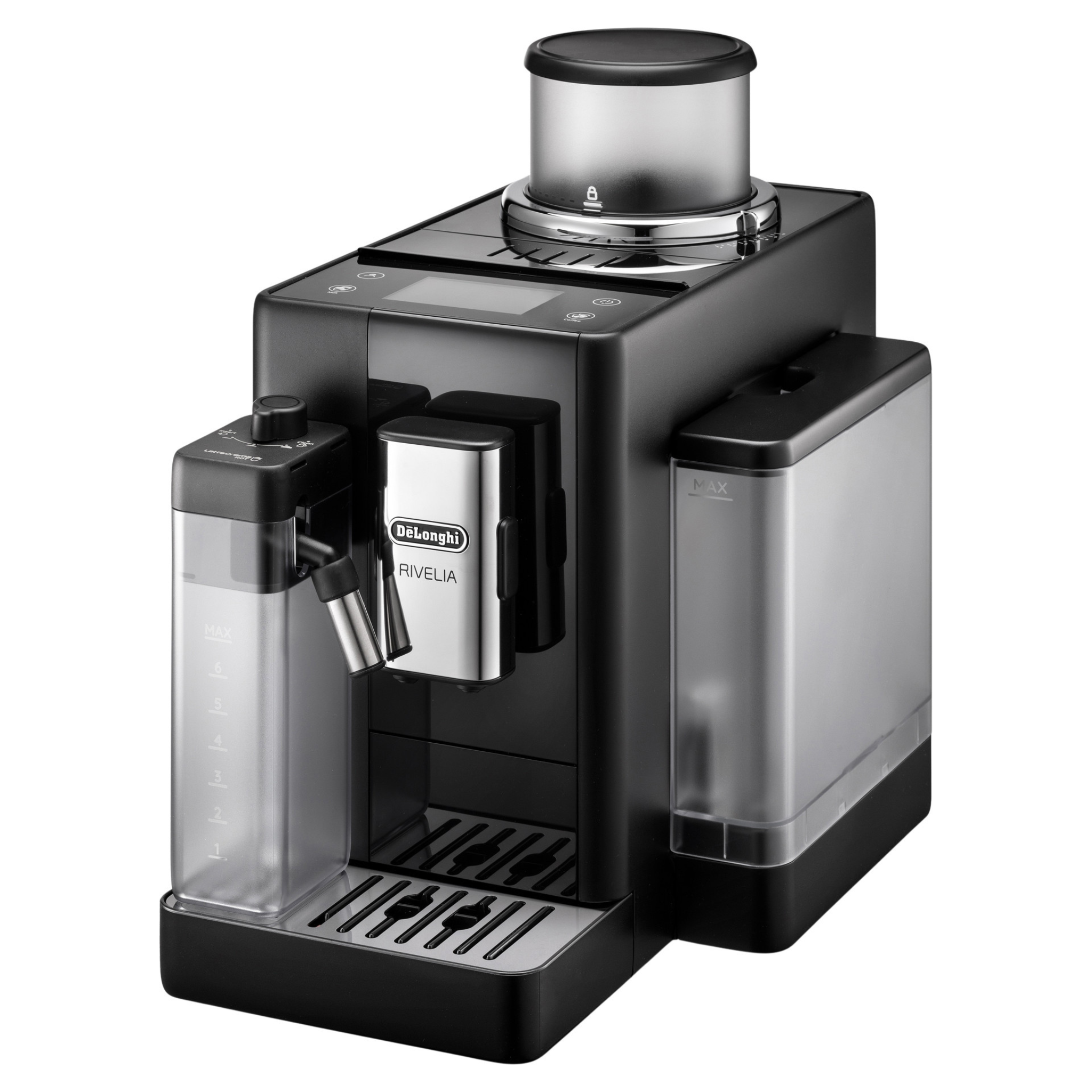 Rivelia Black Onyx Coffee Machine - De'Longhi