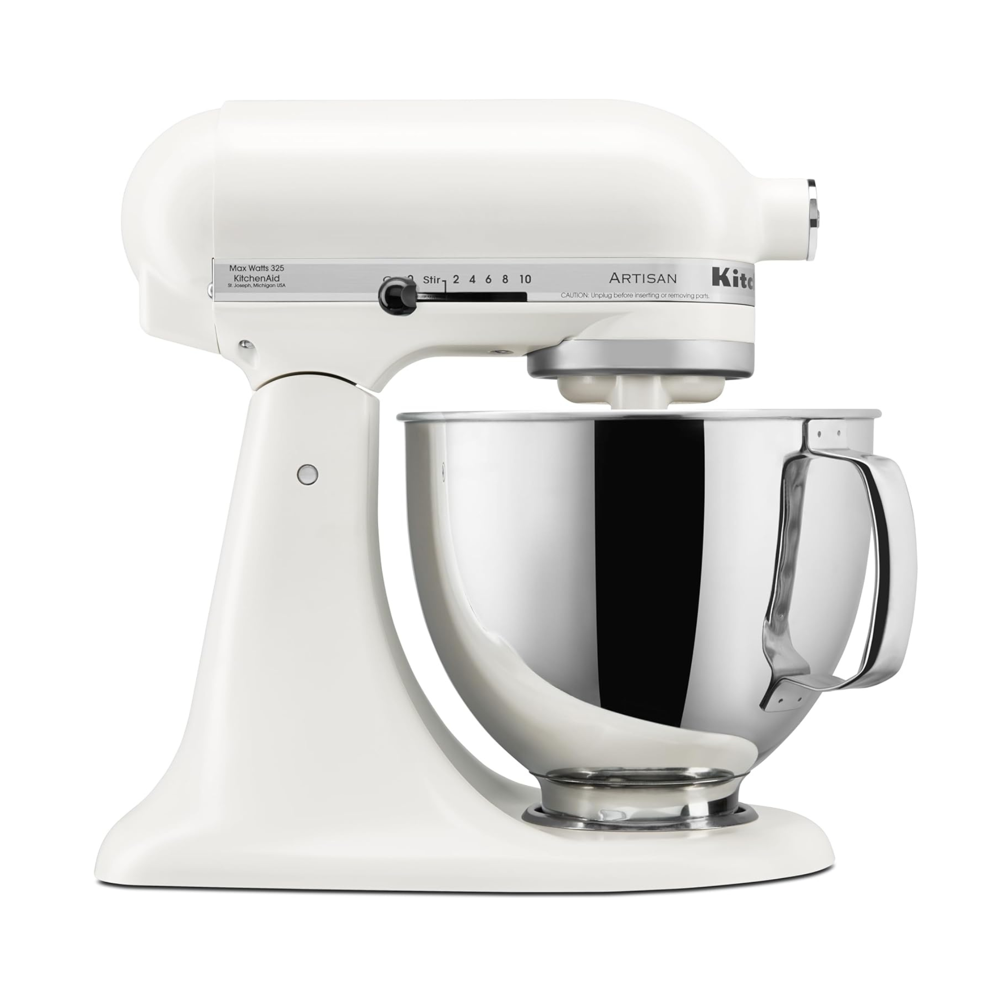 Batteur sur socle Artisan® à tête inclinable porcelaine 5 pintes – KitchenAid