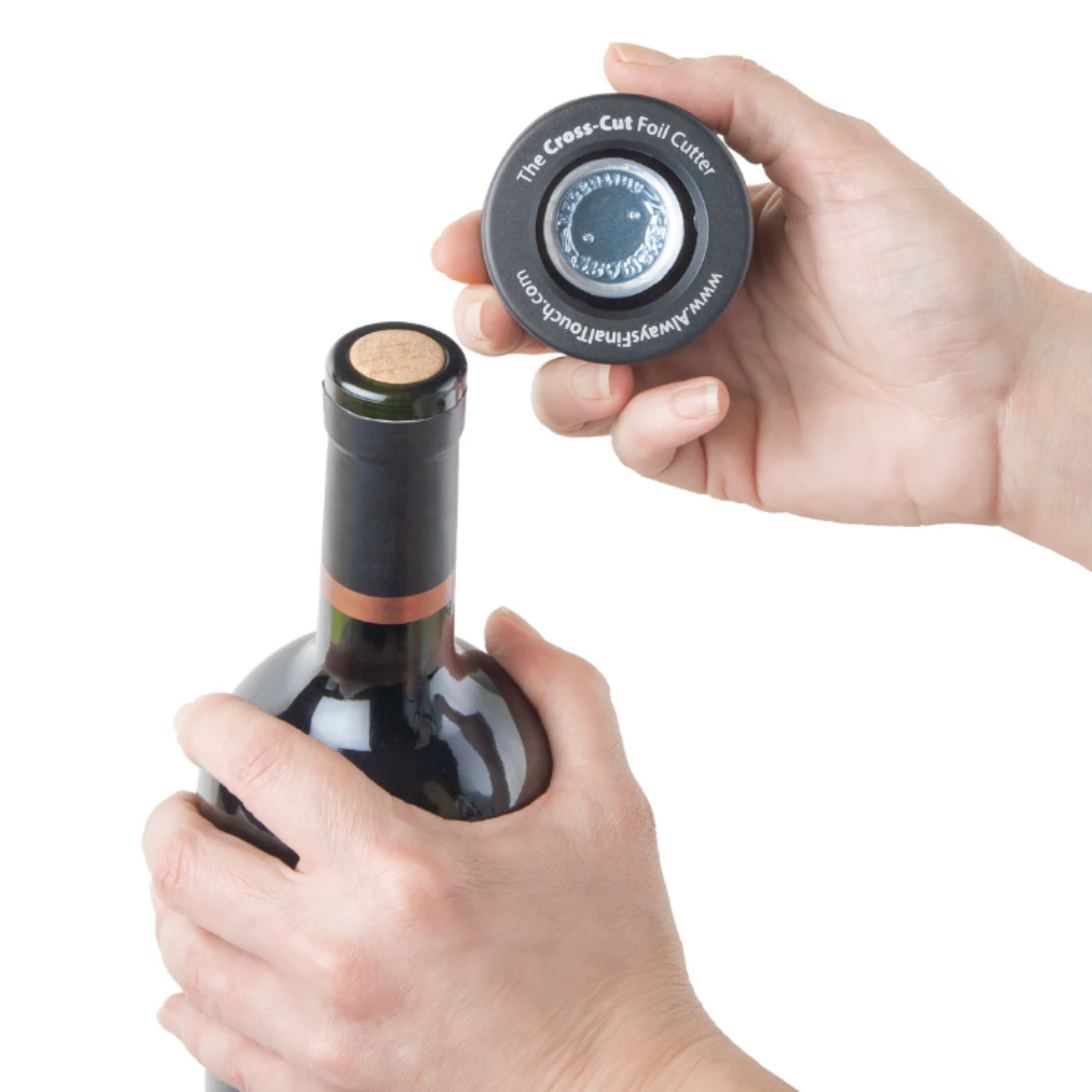 Coupe-capsule à vin 6 lames croisées - Final Touch