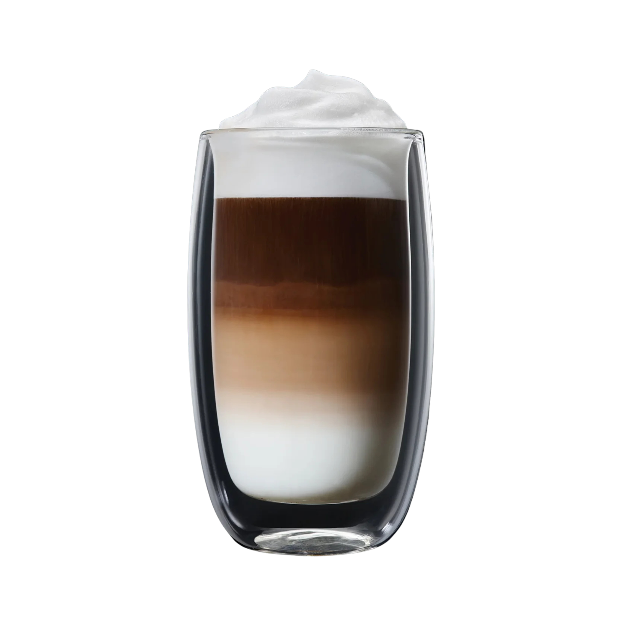 Set of two latte macchiato cups