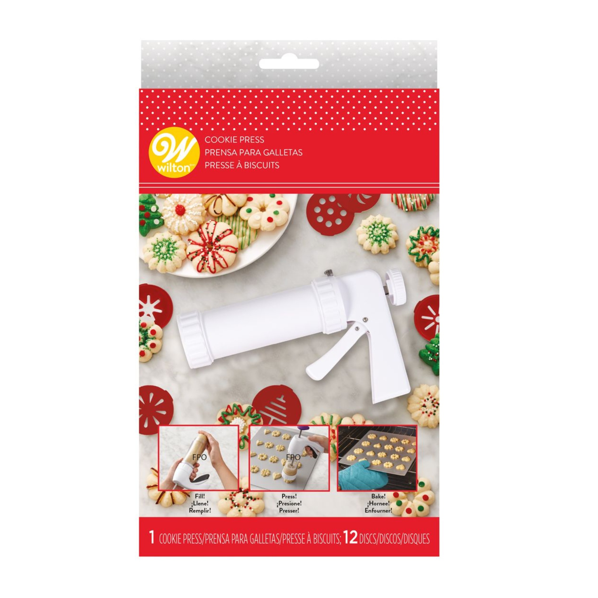 Ensemble de presse à biscuits à 12 motifs - Wilton