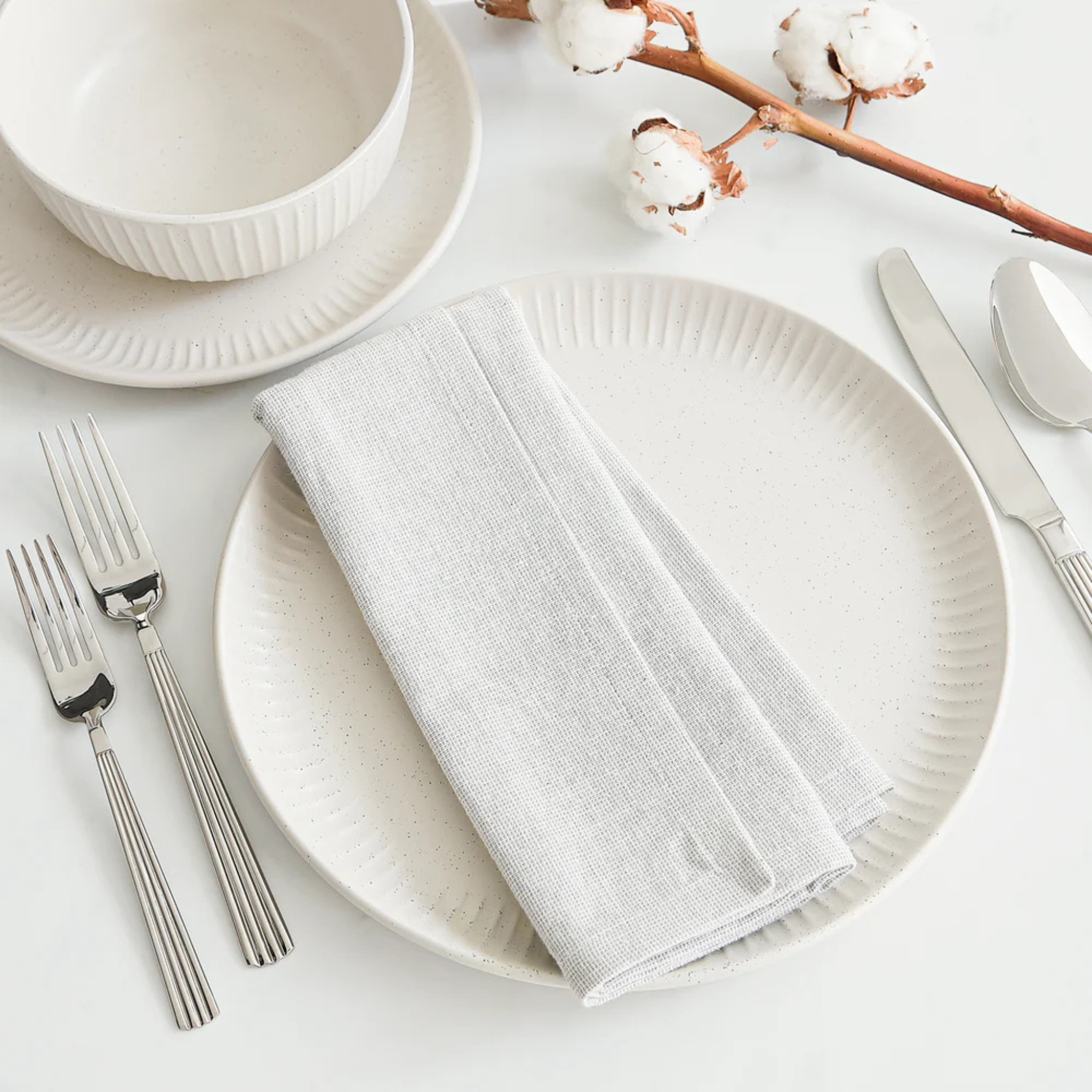 Ensemble de vaisselle Sésame 12 pièces