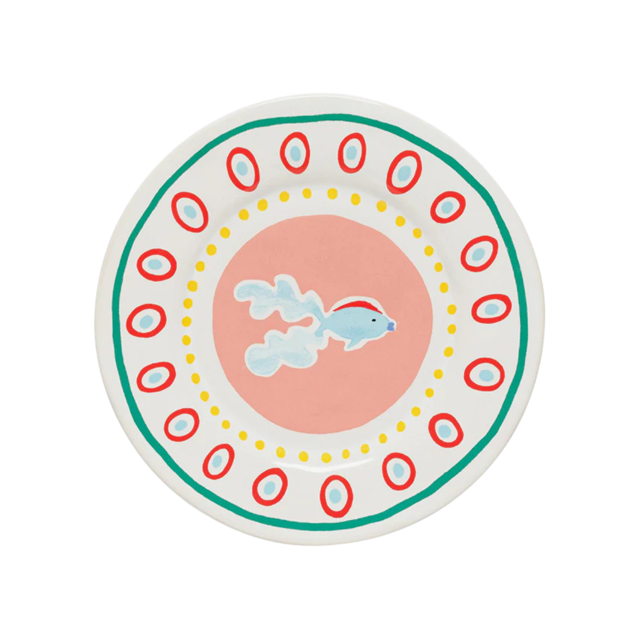 Assiette à dessert Summer Bliss Poisson 22.1cm - Costa Nova