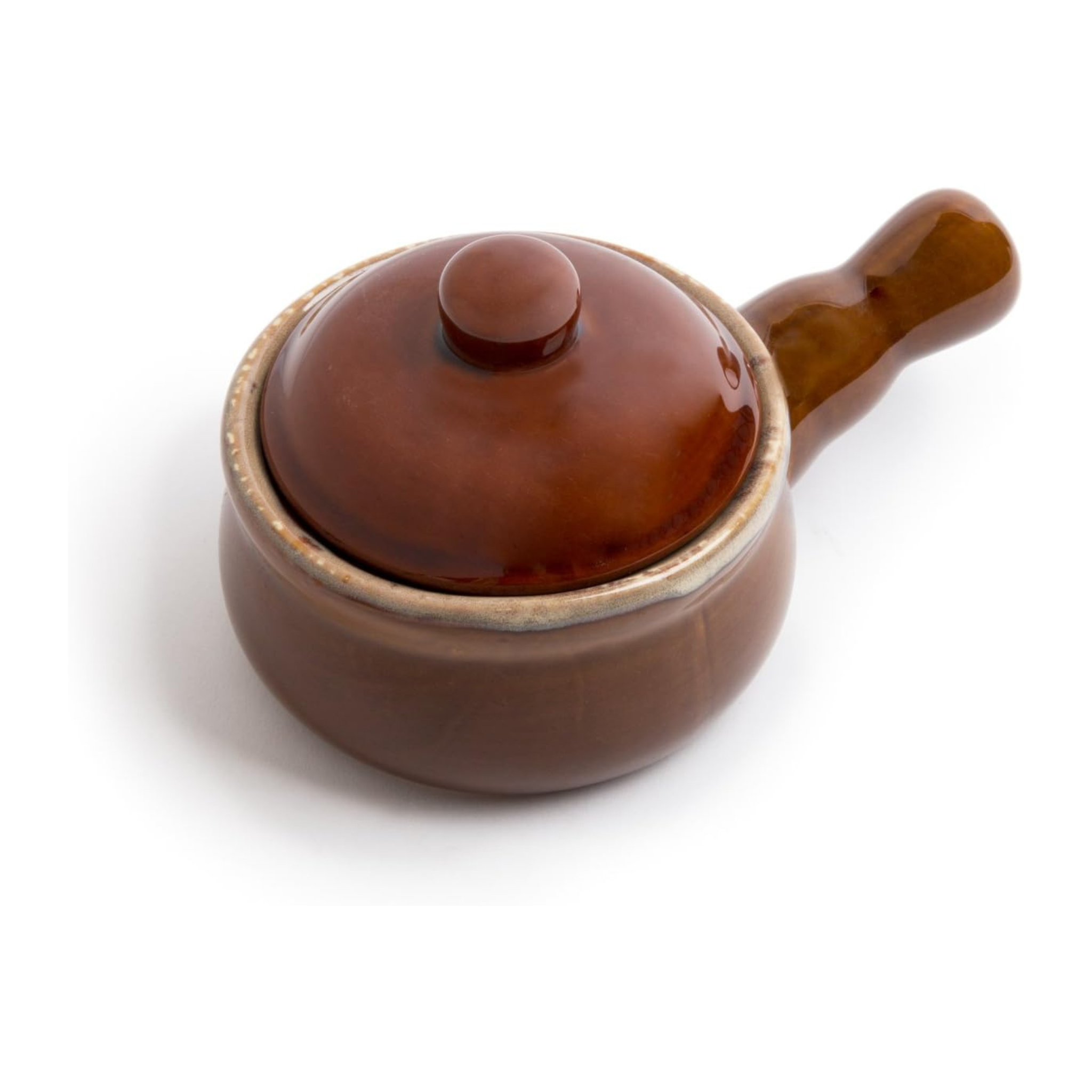 Brown Onion Soup Bowl with Lid 10oz - Fox Run