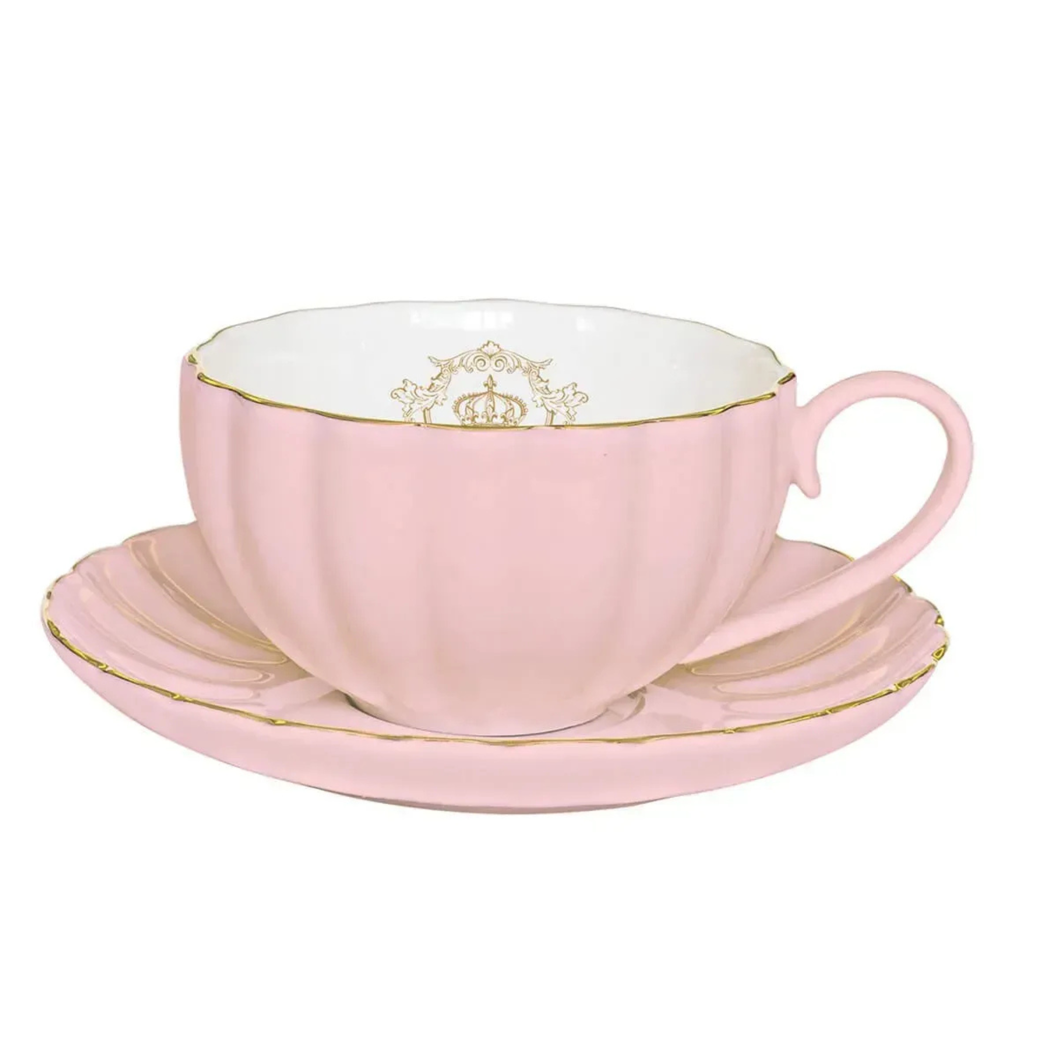 Tasse avec soucoupe Royale Rose 200ml