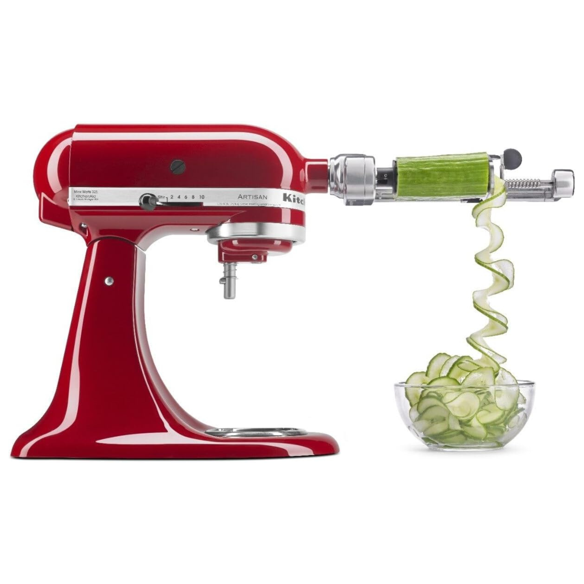Accessoire spiraleur 7 lames avec épluchage, évidage et tranchage – KitchenAid