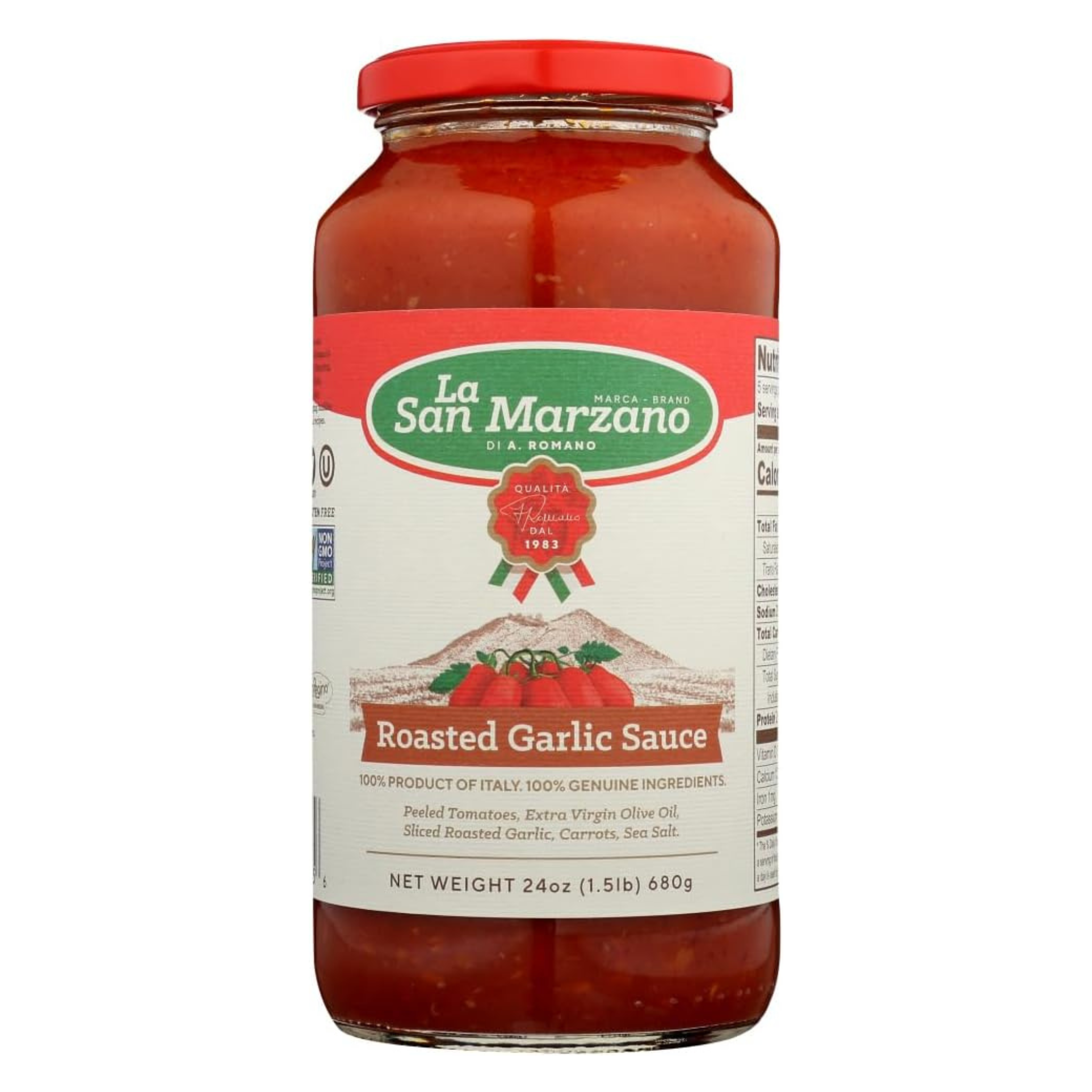 Roasted Garlic Sauce 660ml - La San Marzano