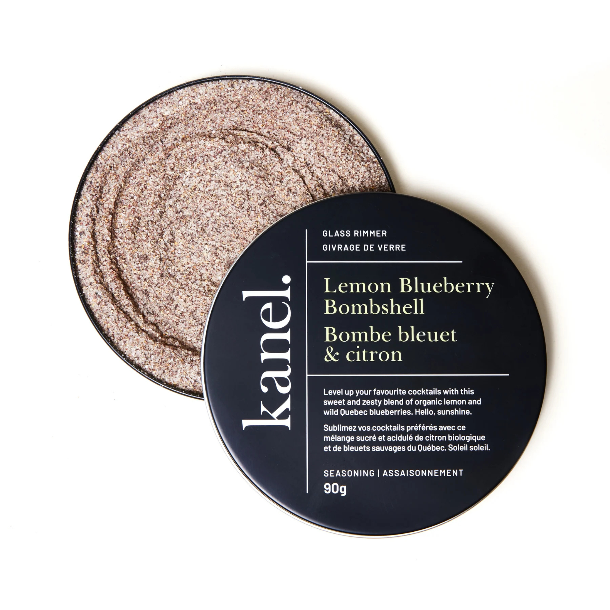 Blueberry &amp; Lemon Spray Glass Frosting 90g - Kanel