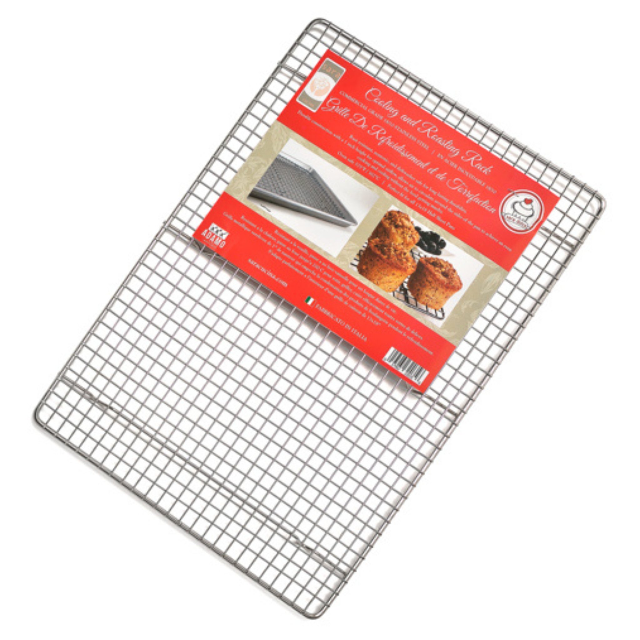 Grille de refroidissement-cuisson 13x18cm