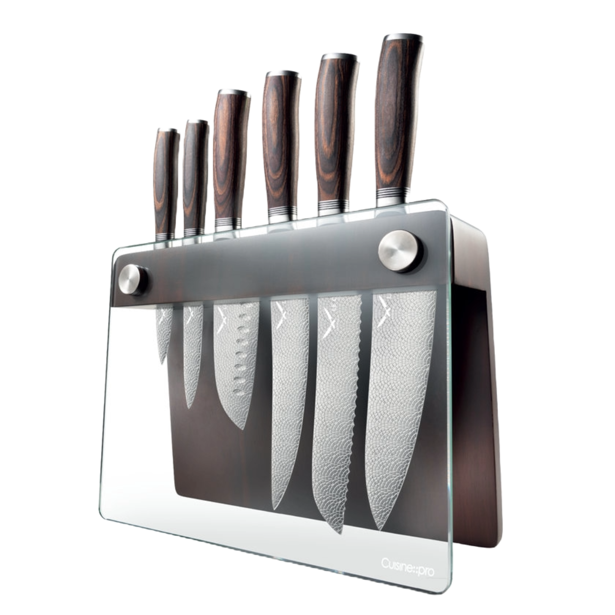 Bloc de couteaux 7 pièces Epicure LE CONNOISSEUR™ – Cuisine::pro®