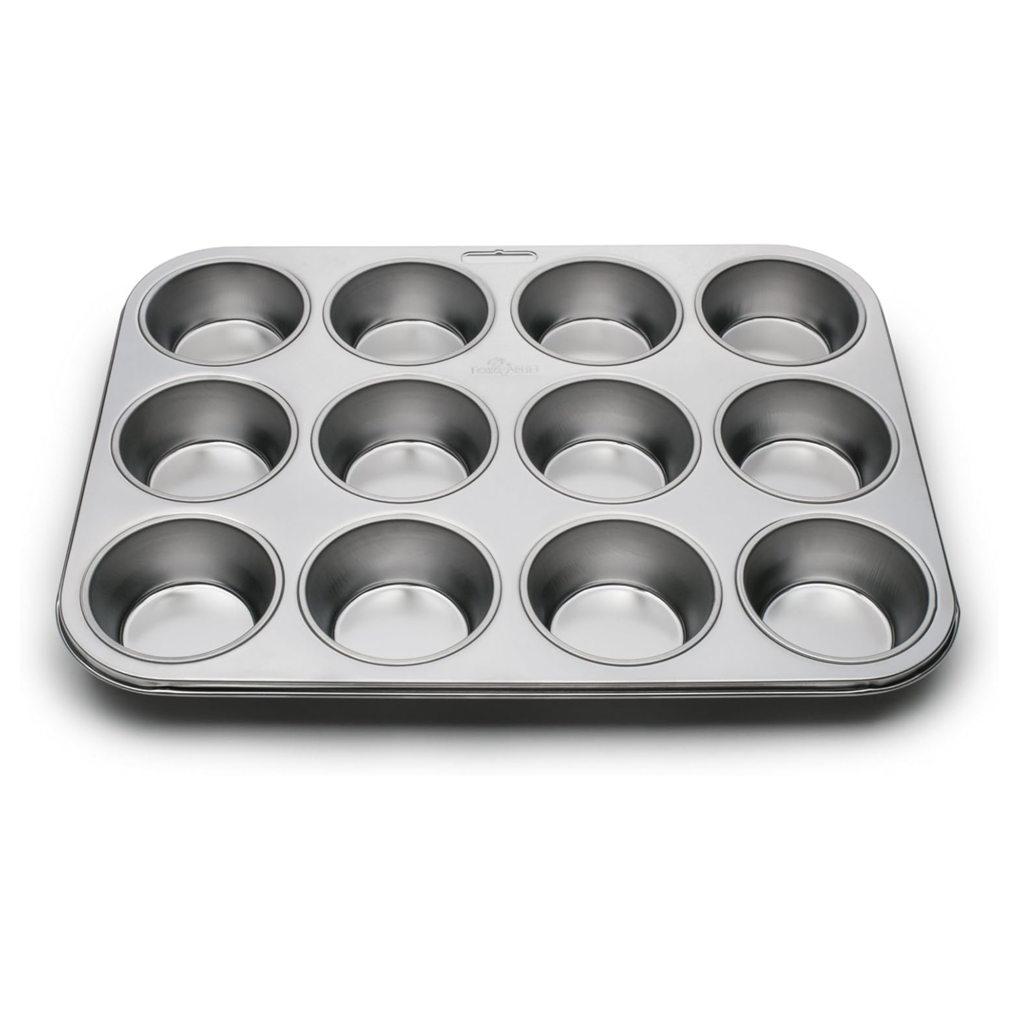 Fox Run 12-Piece Stainless Steel Muffin Pan