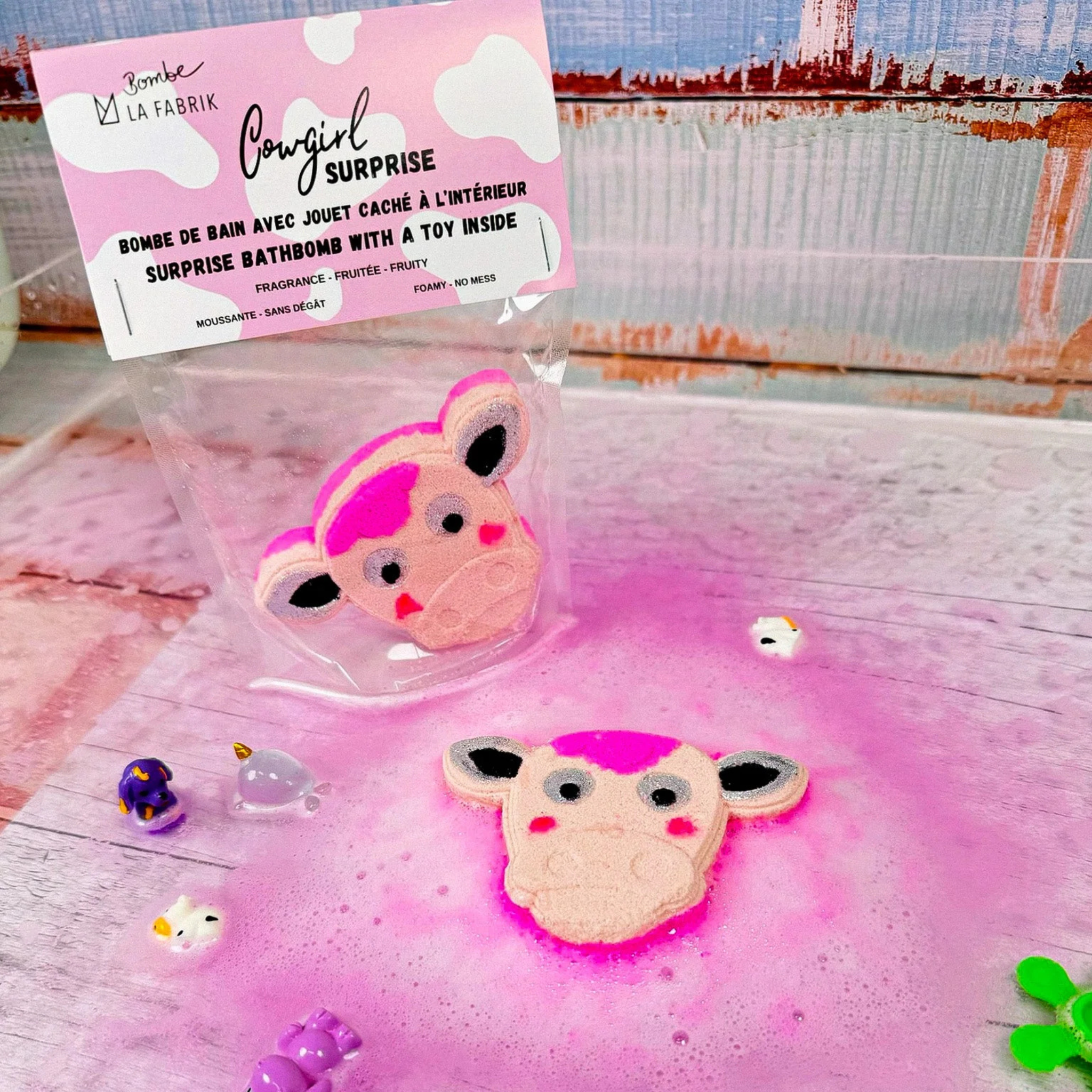 Bombe de bain surprise Cowgirl - La Fabrik