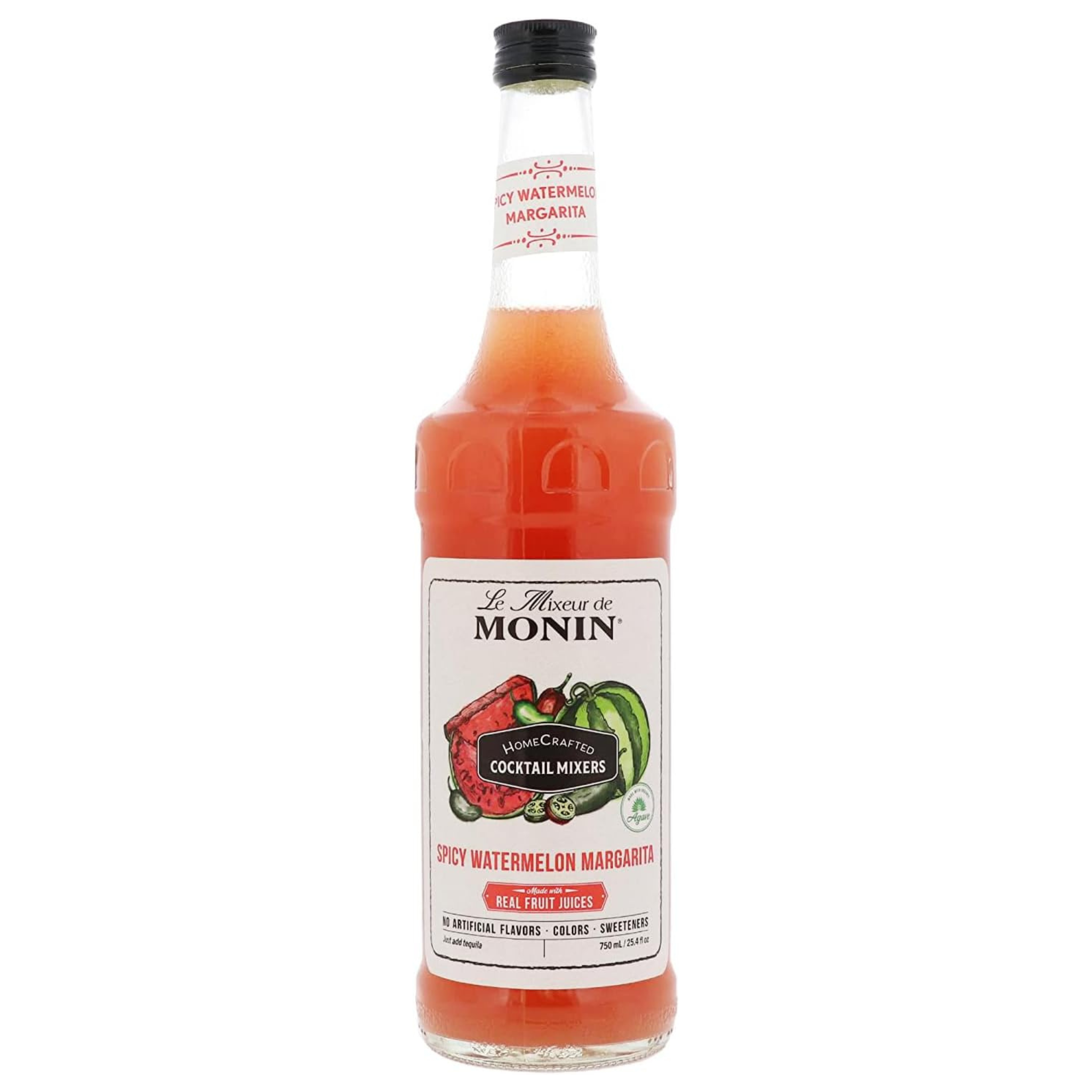 Spiced Watermelon Margarita Cocktail Syrup 750ml - Monin