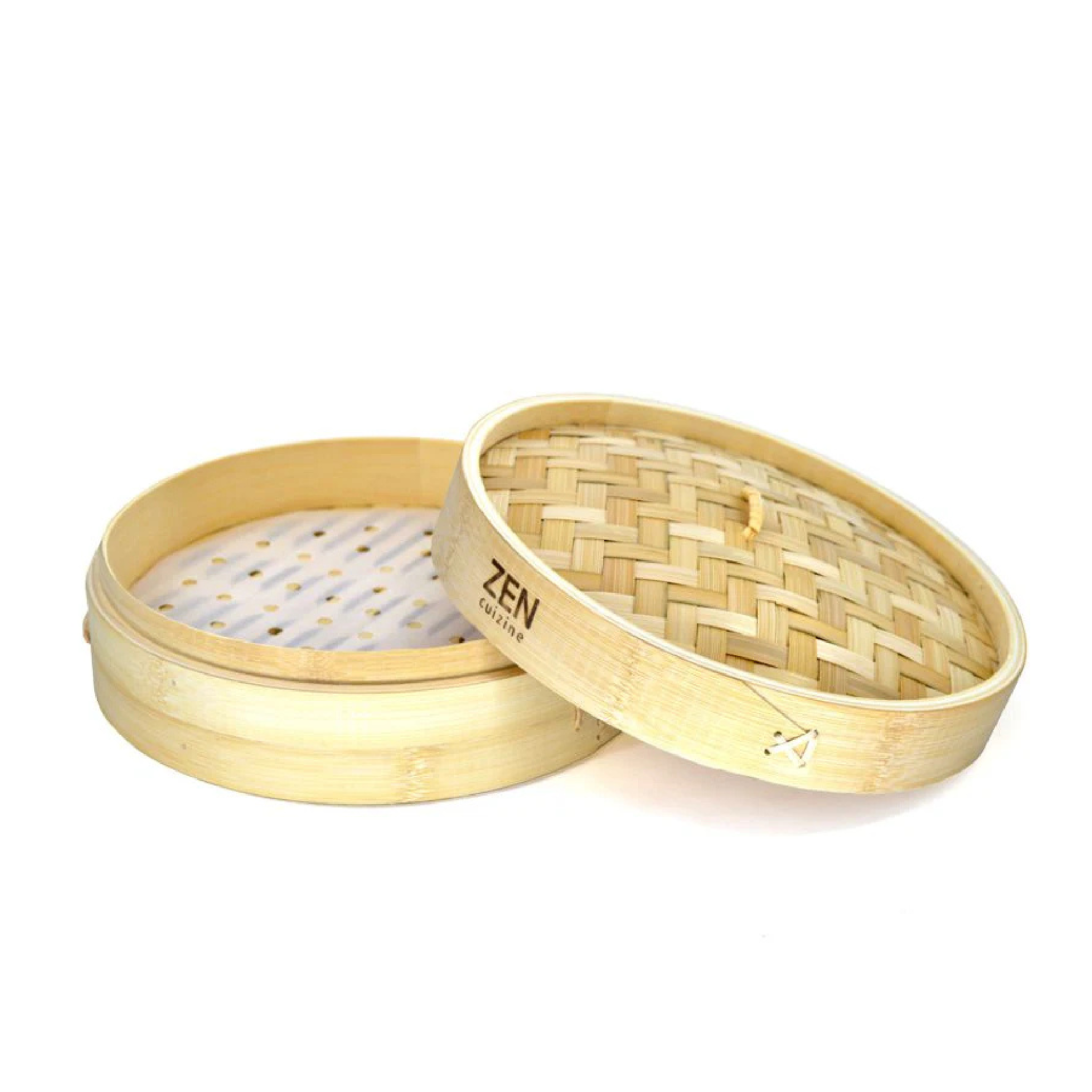 Cuiseur vapeur en bambou 10" - Zen Cuisine