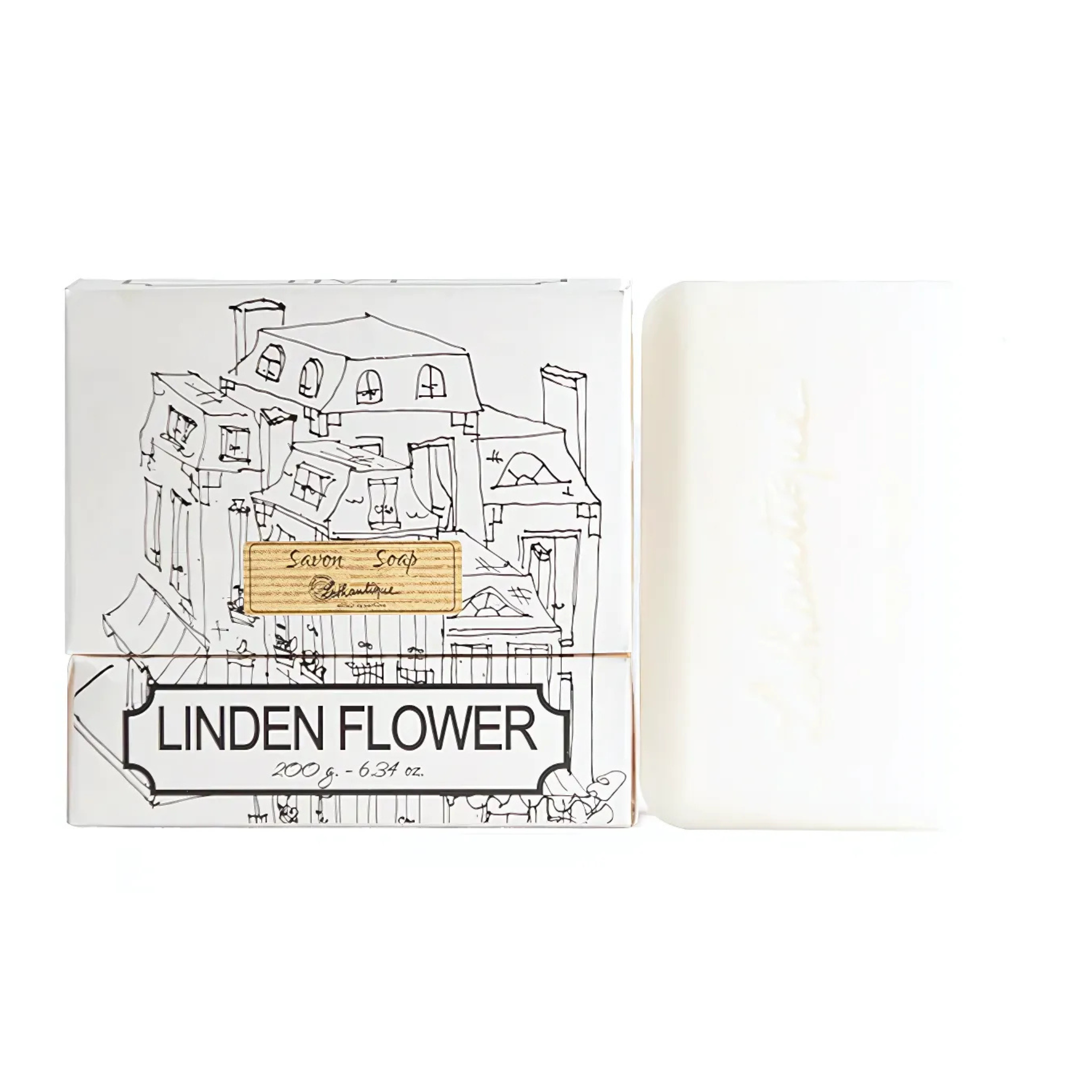 Savon en barre Fleur de tilleul 200 g - Lothantique