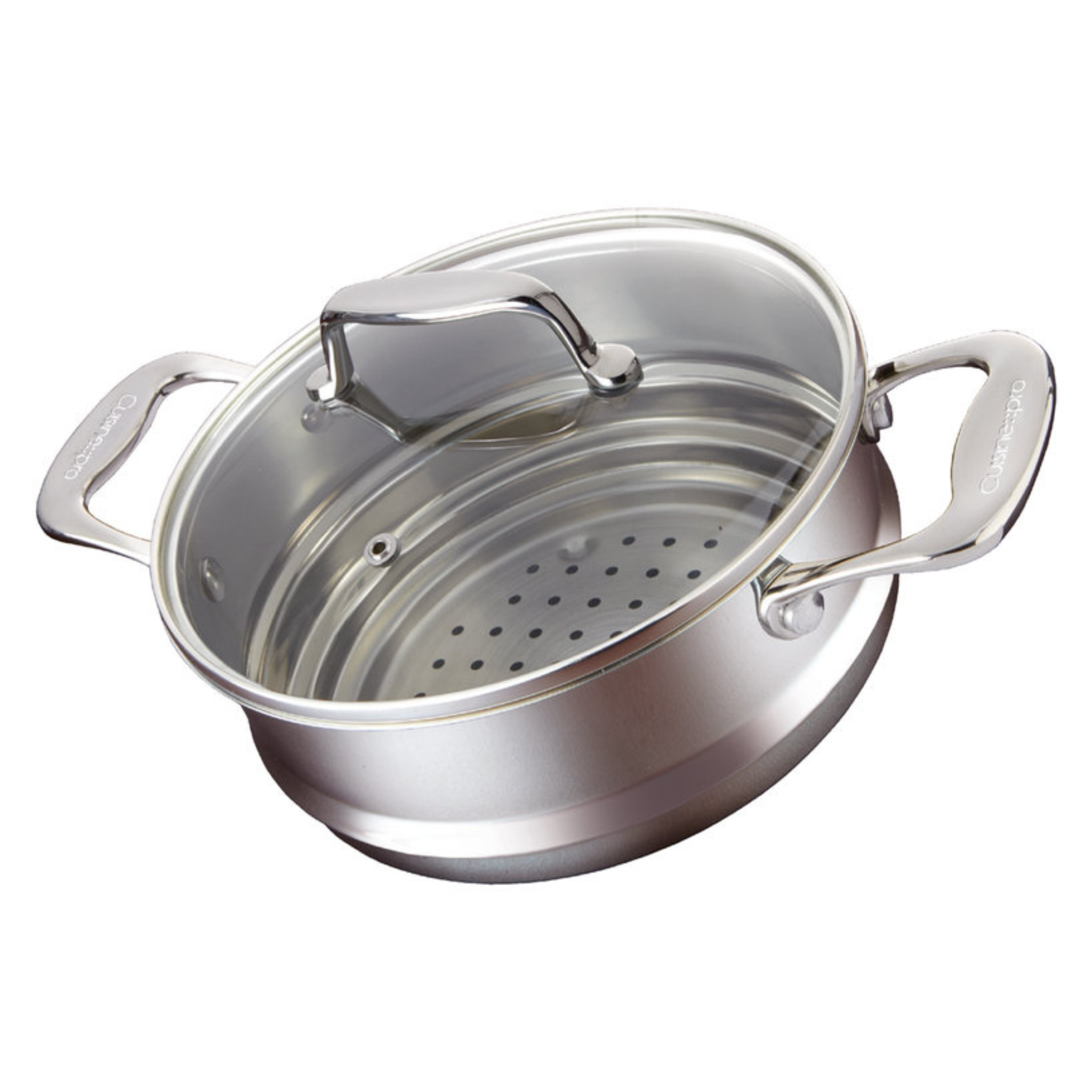 Panier à étuver avec couvercle 7" iconiX - Cuisine::pro®